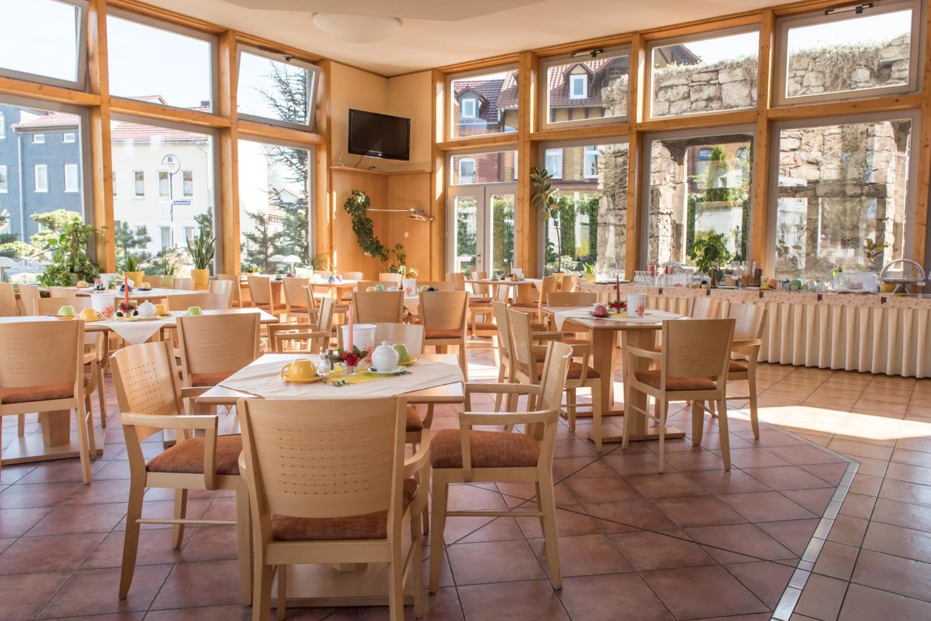 Breakfast in Gästehaus Weidenmühle