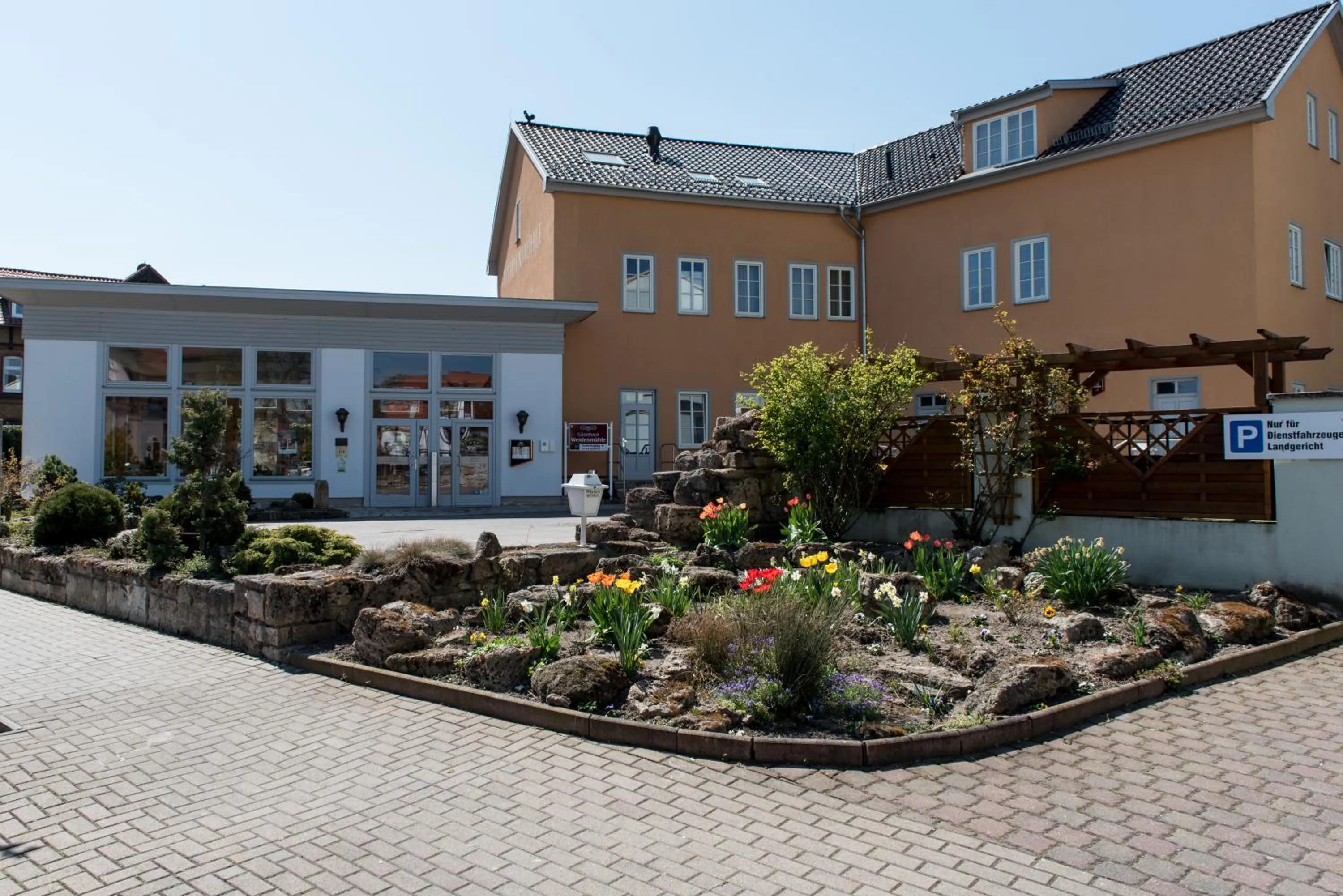 Parking in Gästehaus Weidenmühle