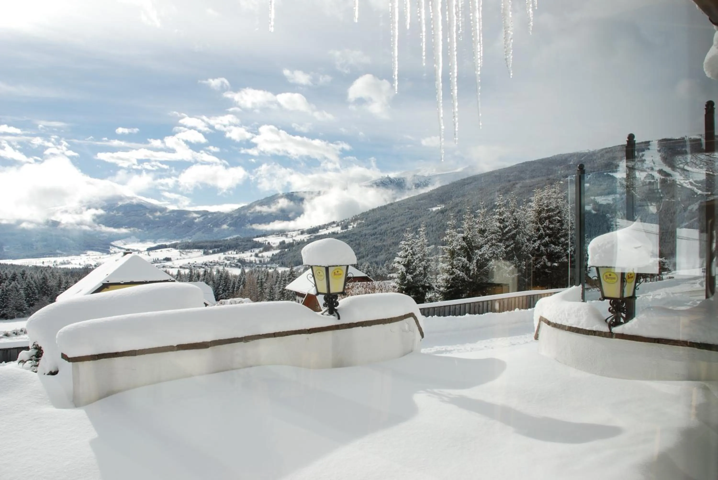 Mountain view in Hotel Zum Granitzl