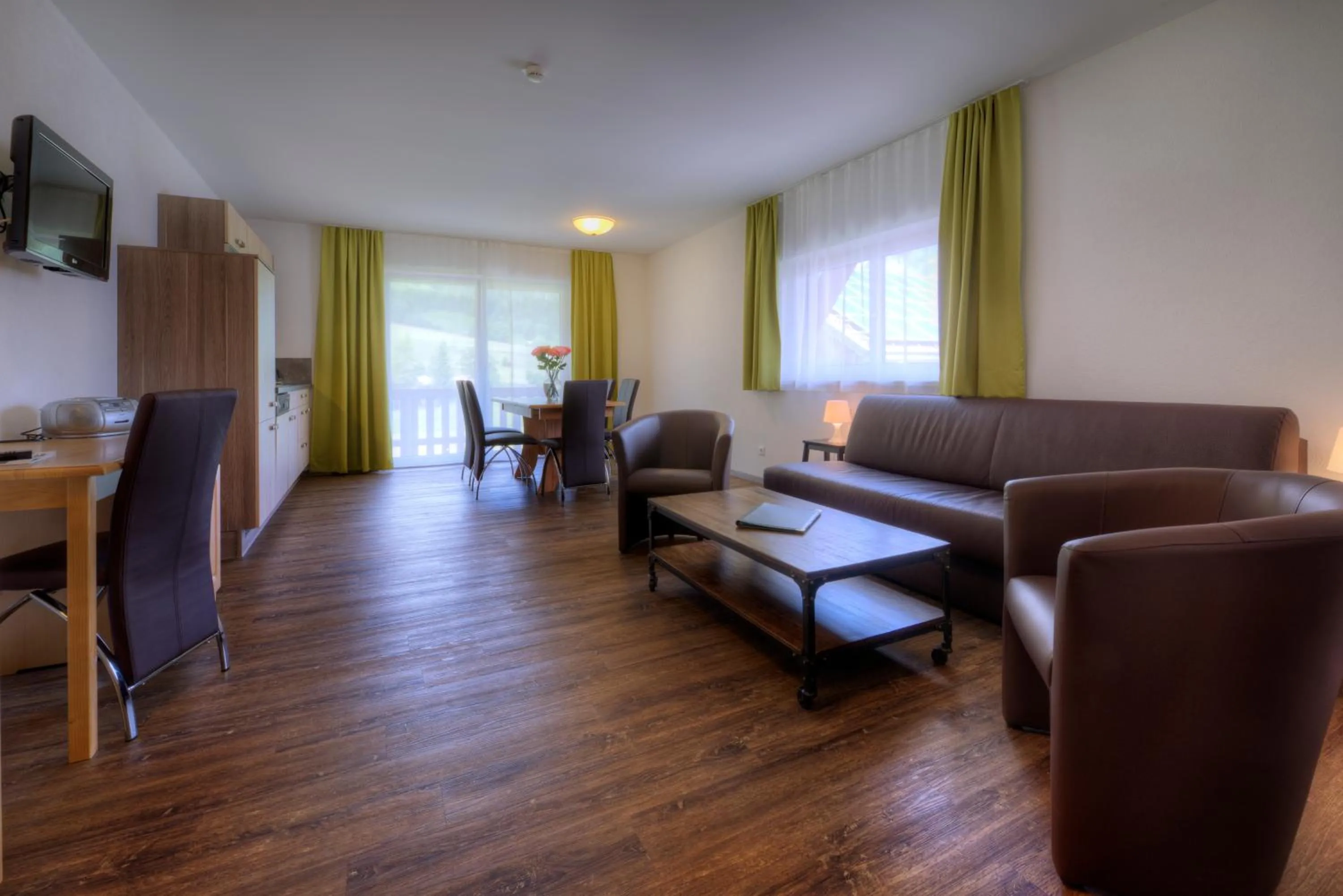 Living room in Alpenstern rooms & suites