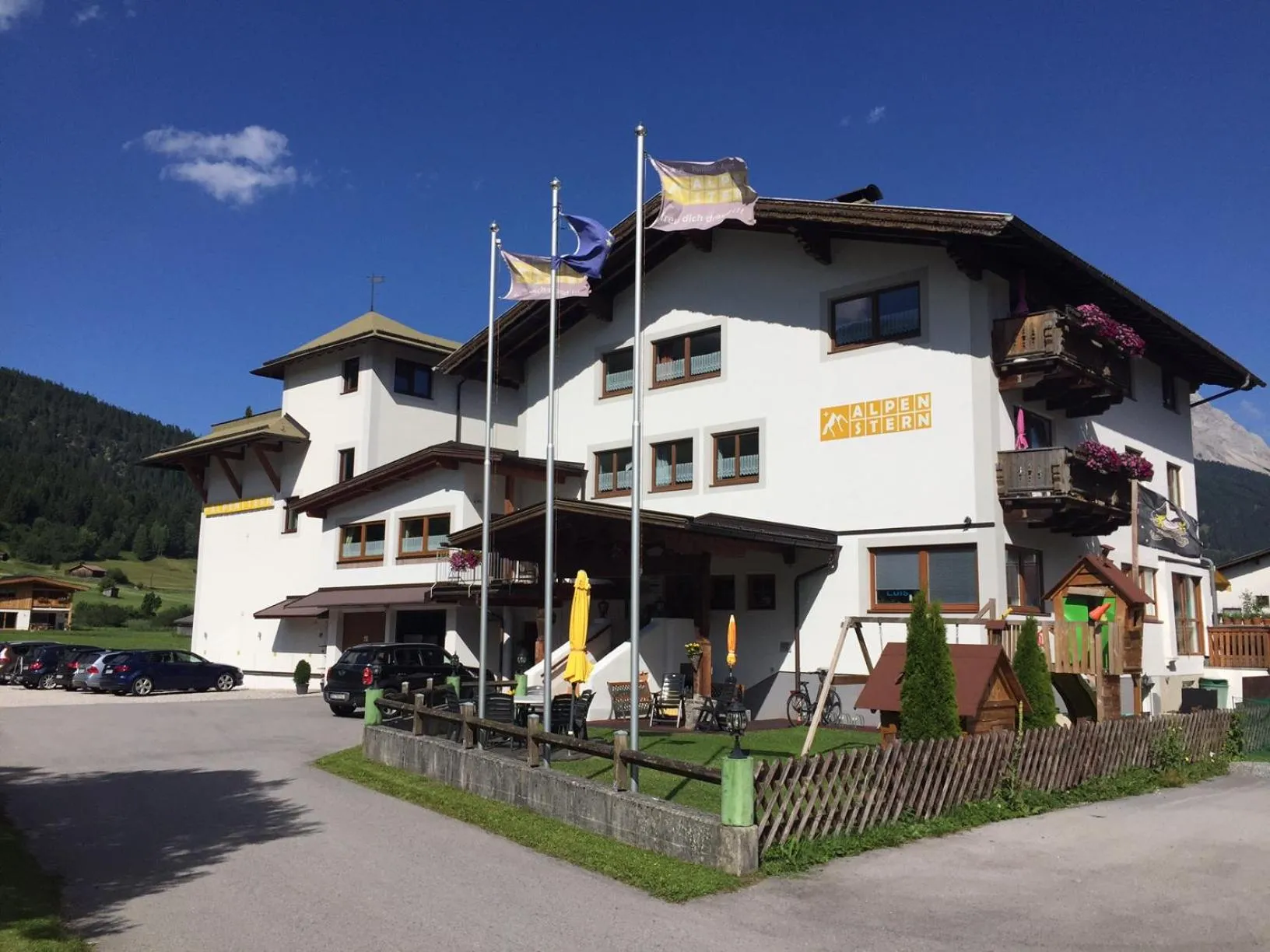 Property building in Alpenstern rooms & suites
