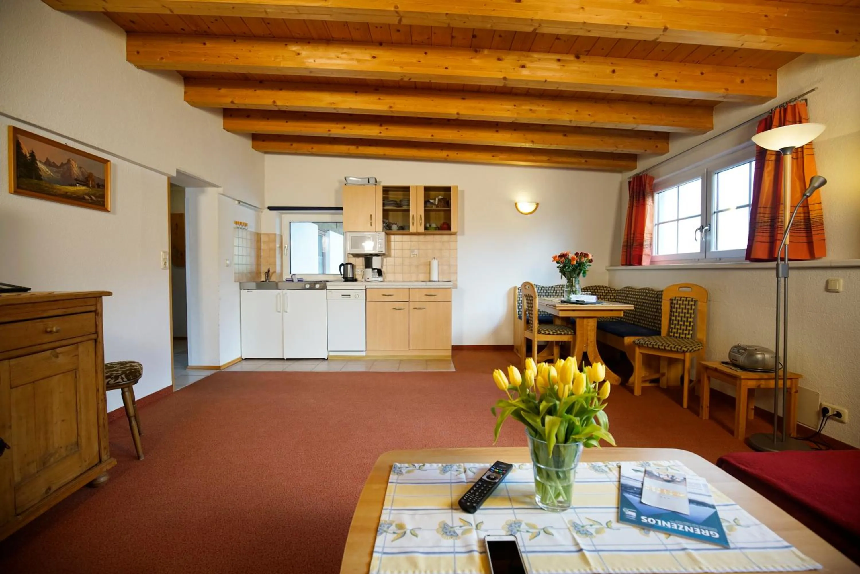 Living room in Alpenstern rooms & suites