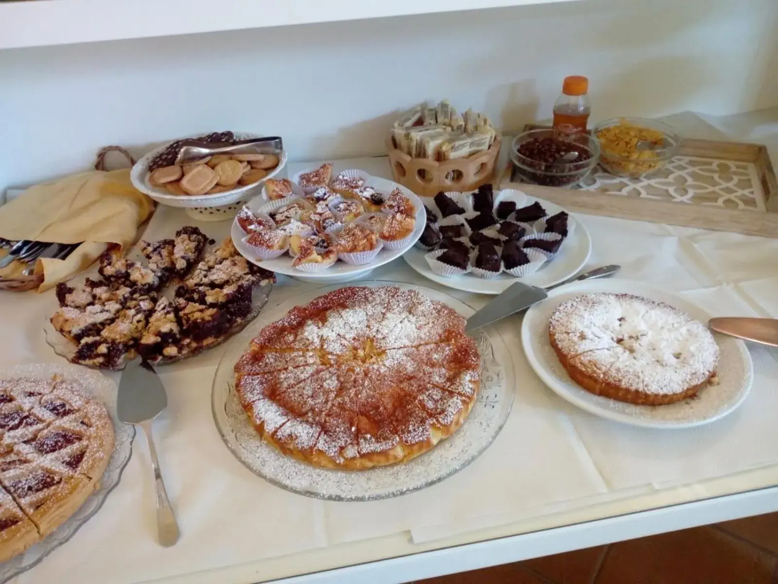 Food close-up in Hotel Sylvia Food close-up in Hotel Sylvia