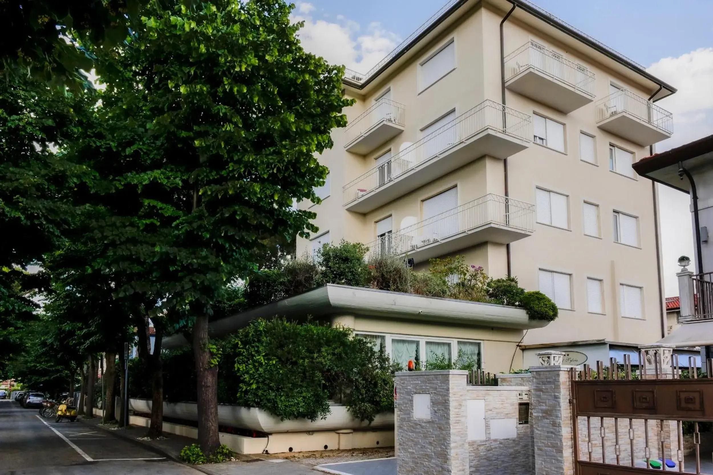 Property building in Hotel Sylvia Property building in Hotel Sylvia