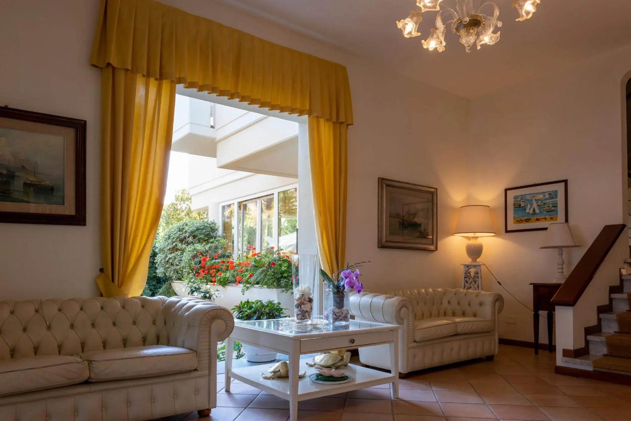 Living room in Hotel Sylvia Living room in Hotel Sylvia