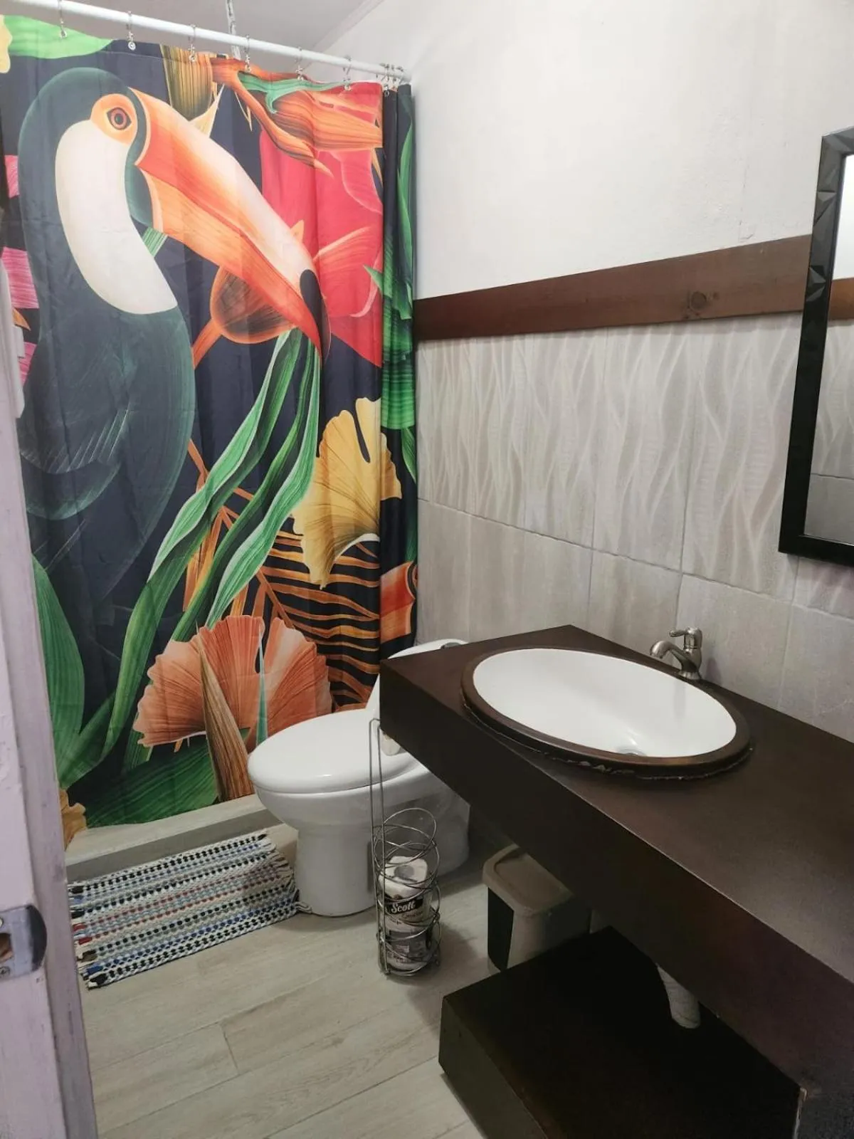 Toilet in Hotel Villa Prats