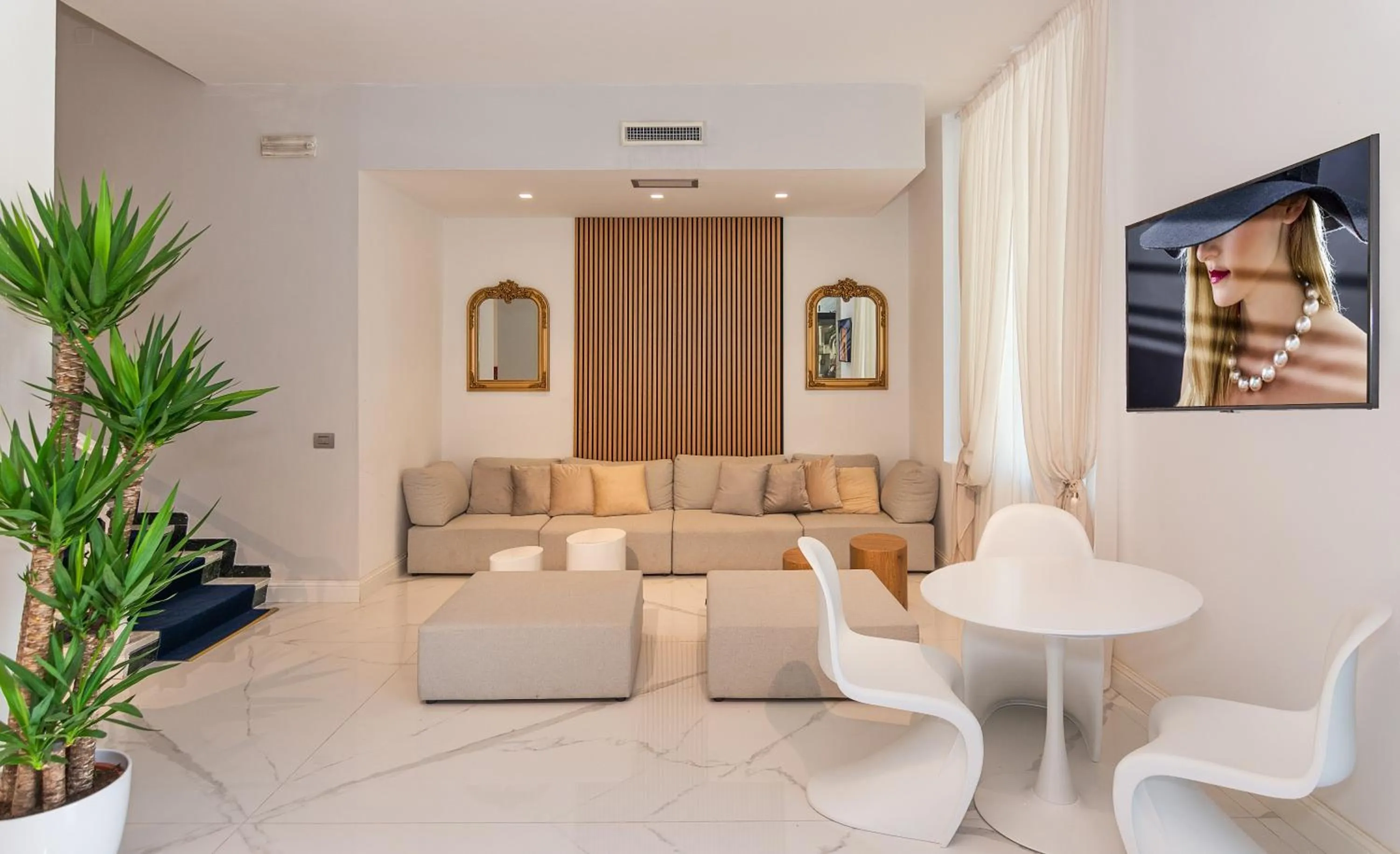Living room in Hotel Tirreno