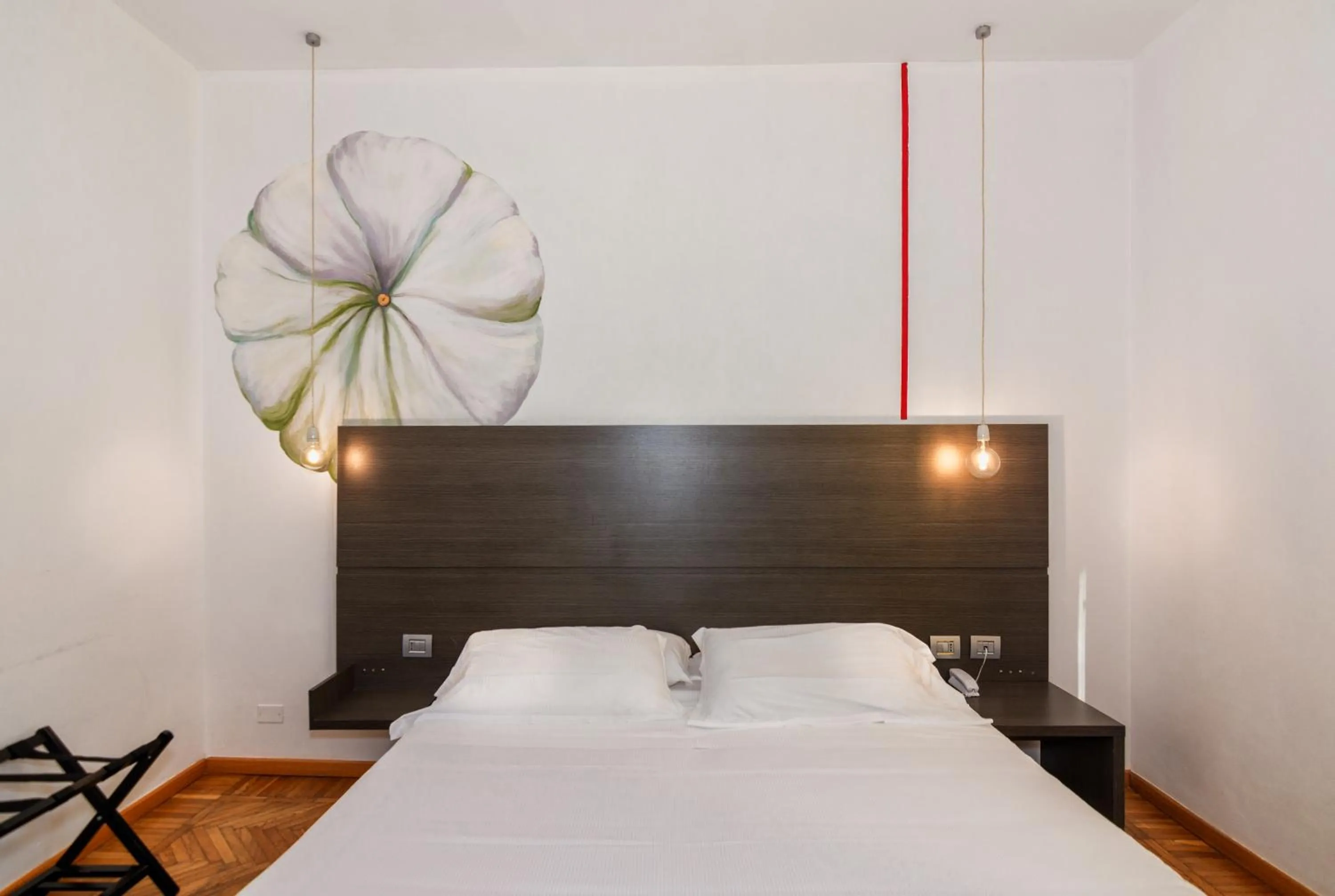 Bedroom, Bed in Hotel Tirreno