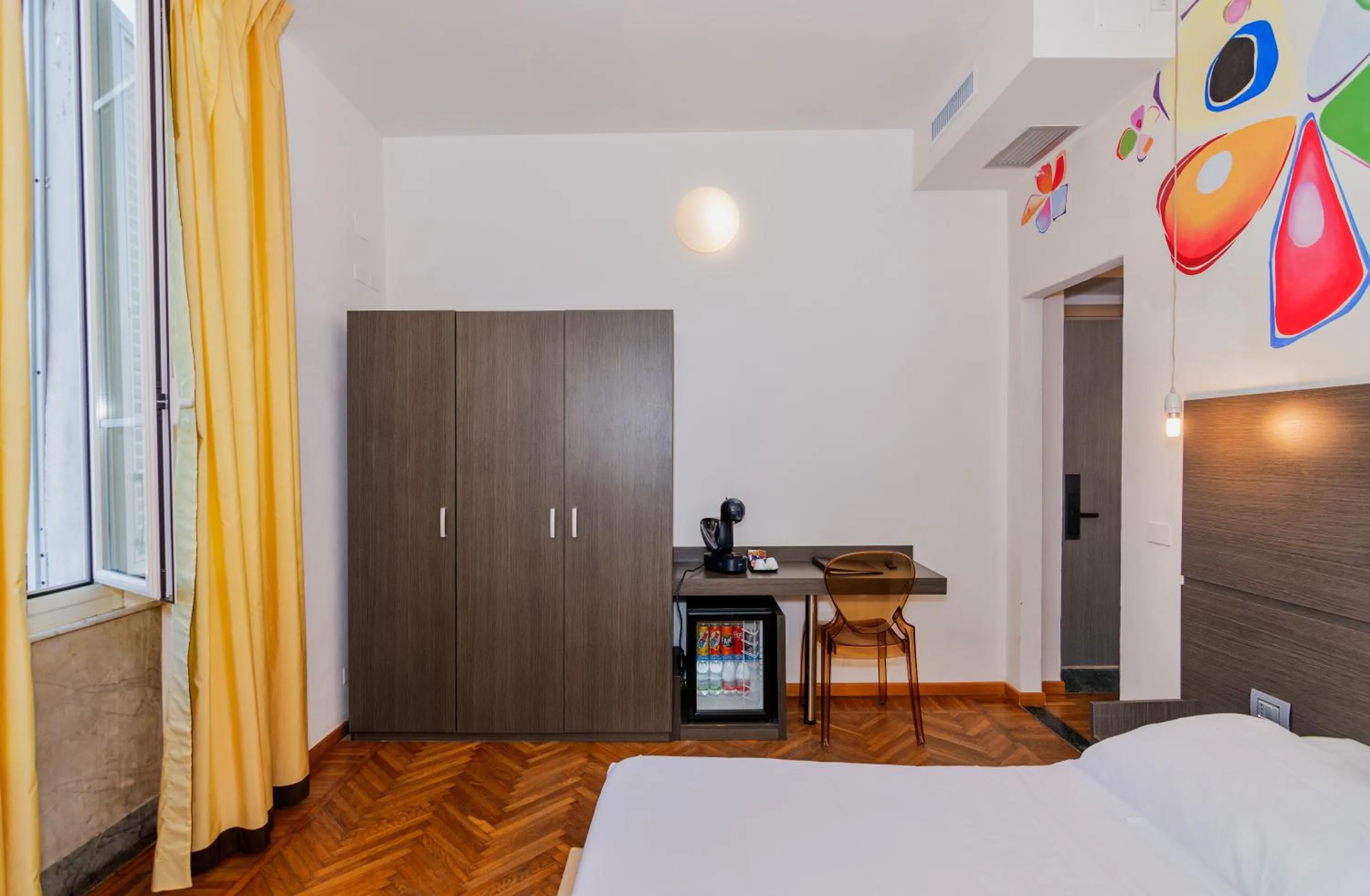 Bedroom, Bed in Hotel Tirreno