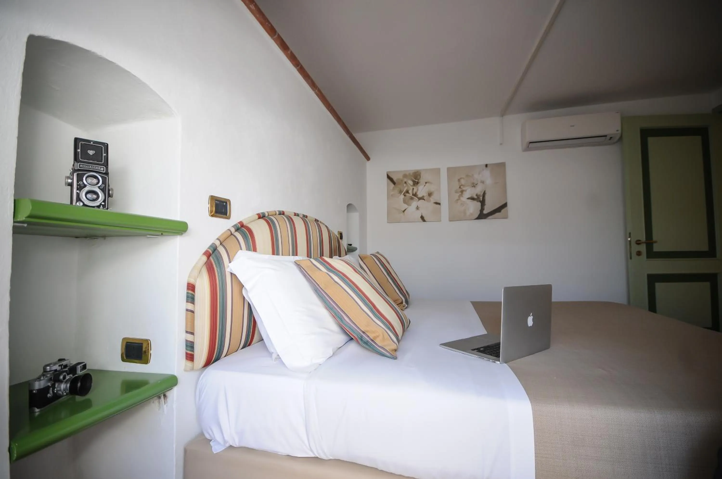 Bedroom, Bed in Hotel Tirreno