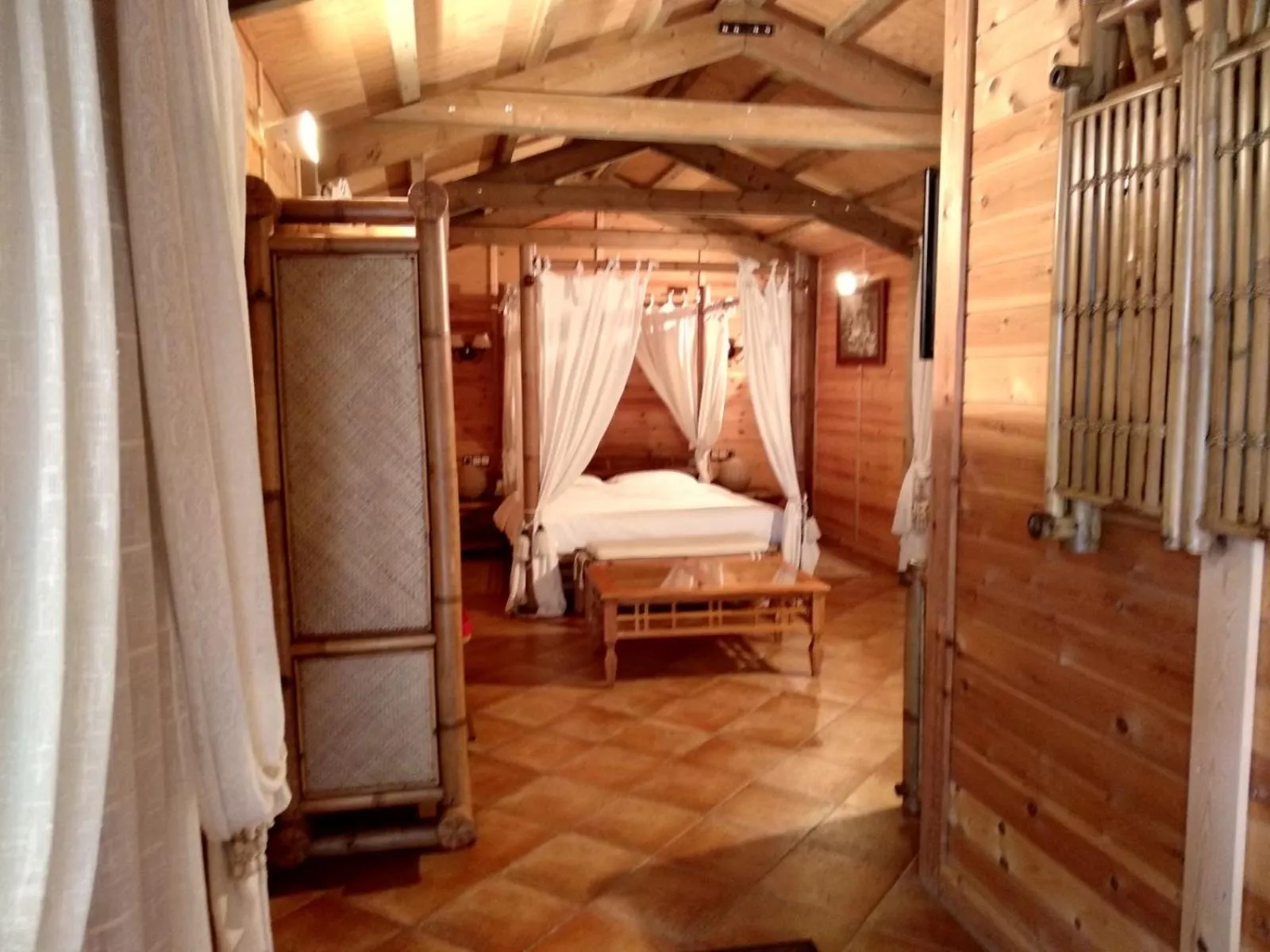 Bed in Hotel Sierra Oriente