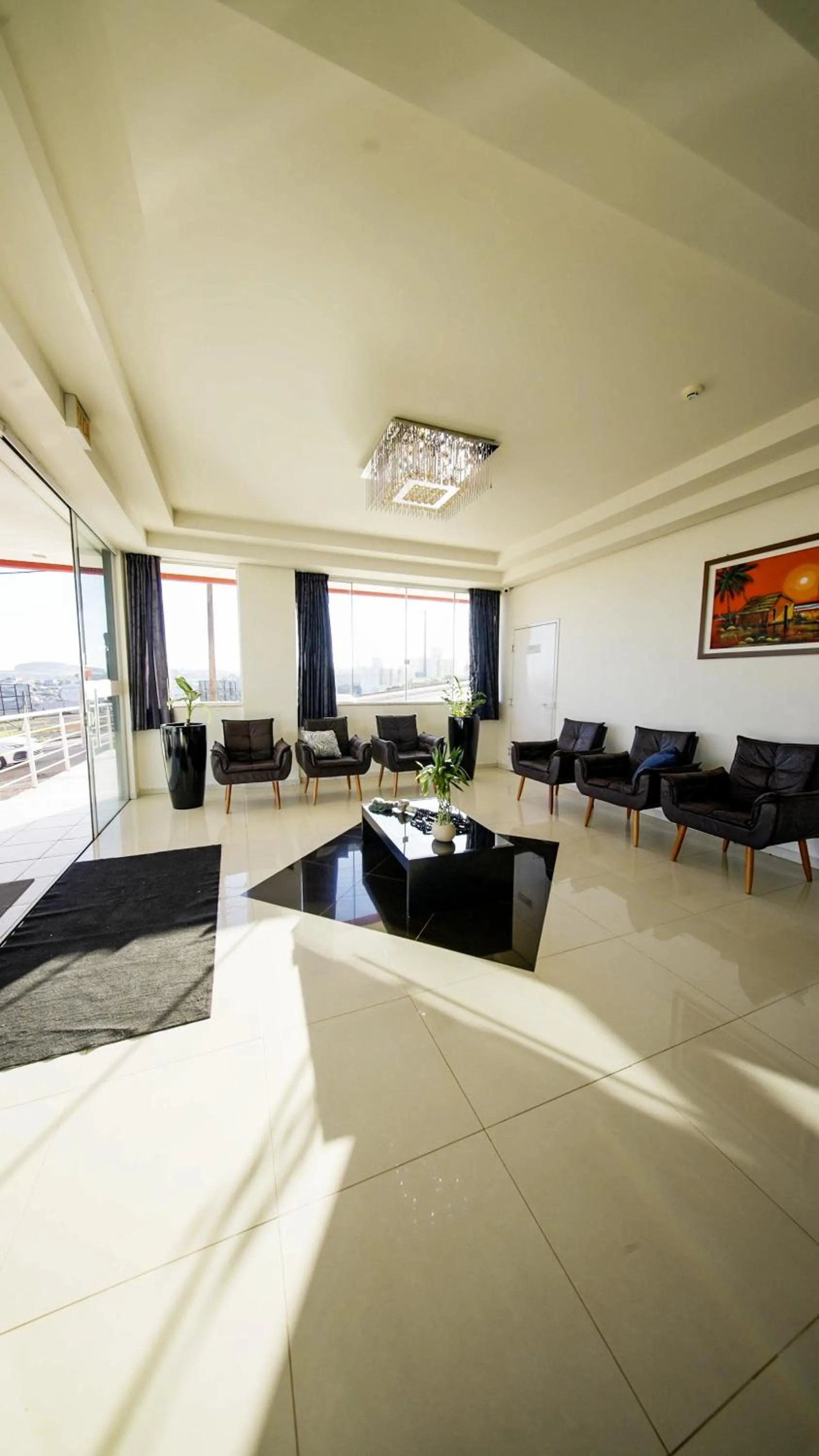Seating area in LH Plaza Hotel