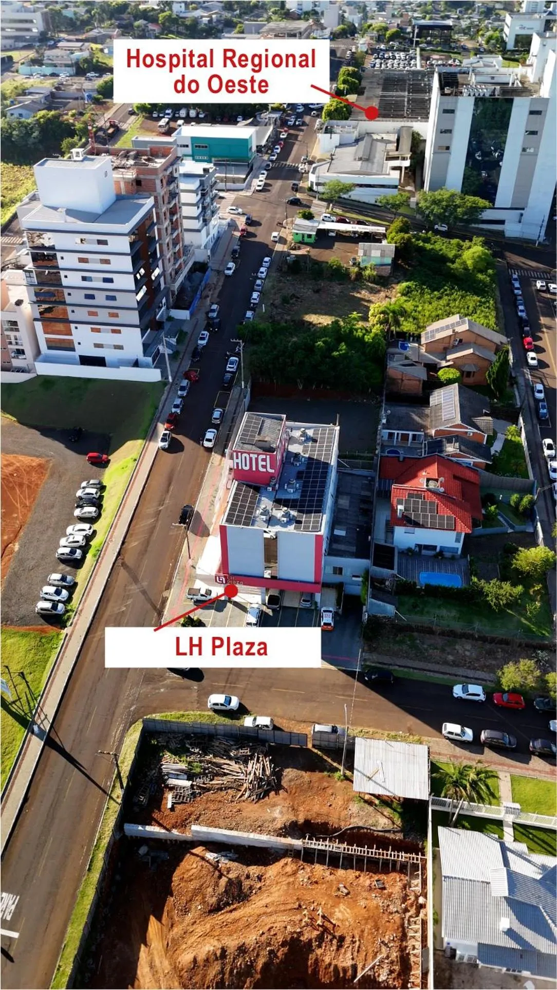 Location in LH Plaza Hotel