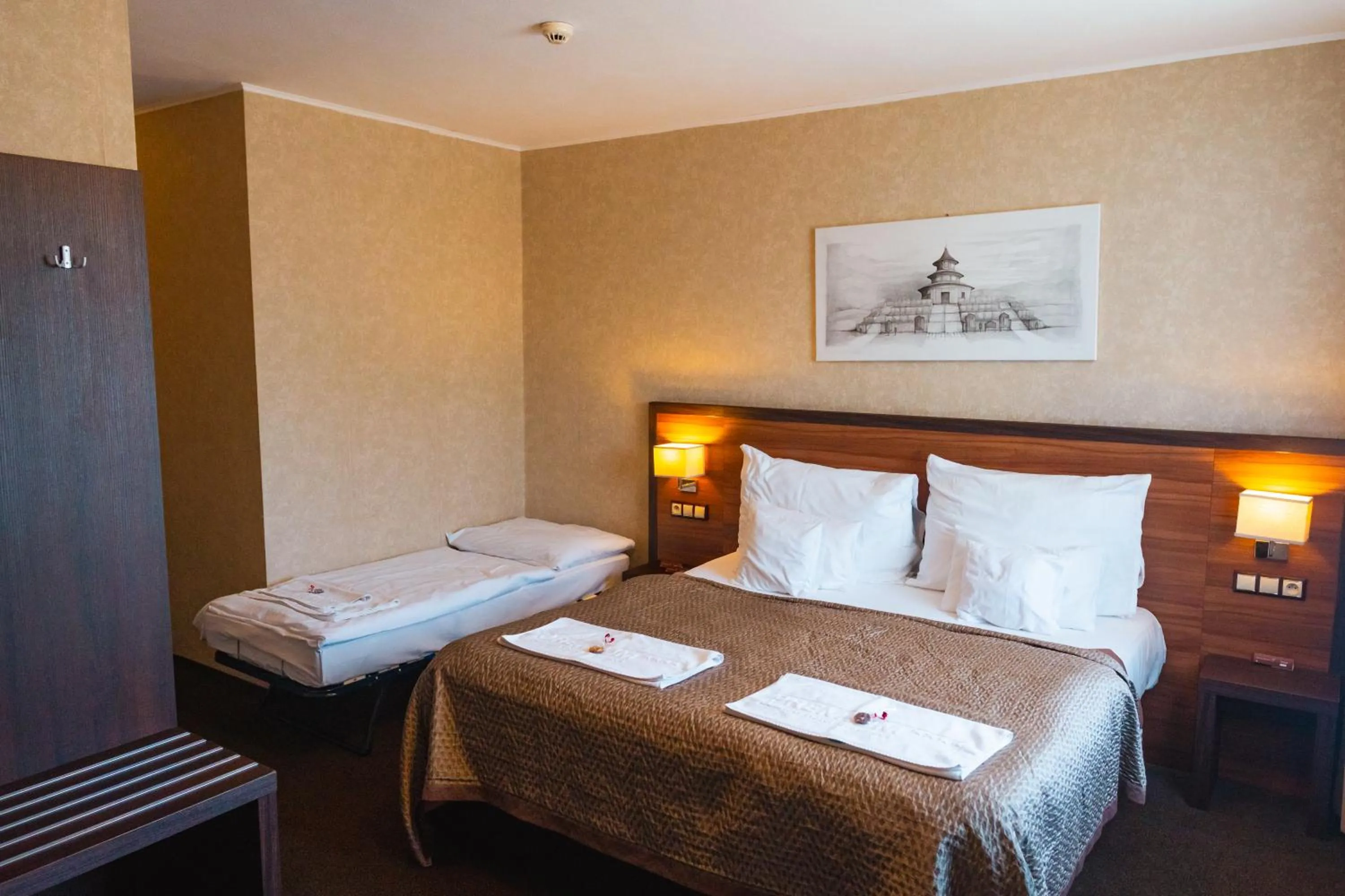 Bed in PREMIUM Business Hotel Bratislava