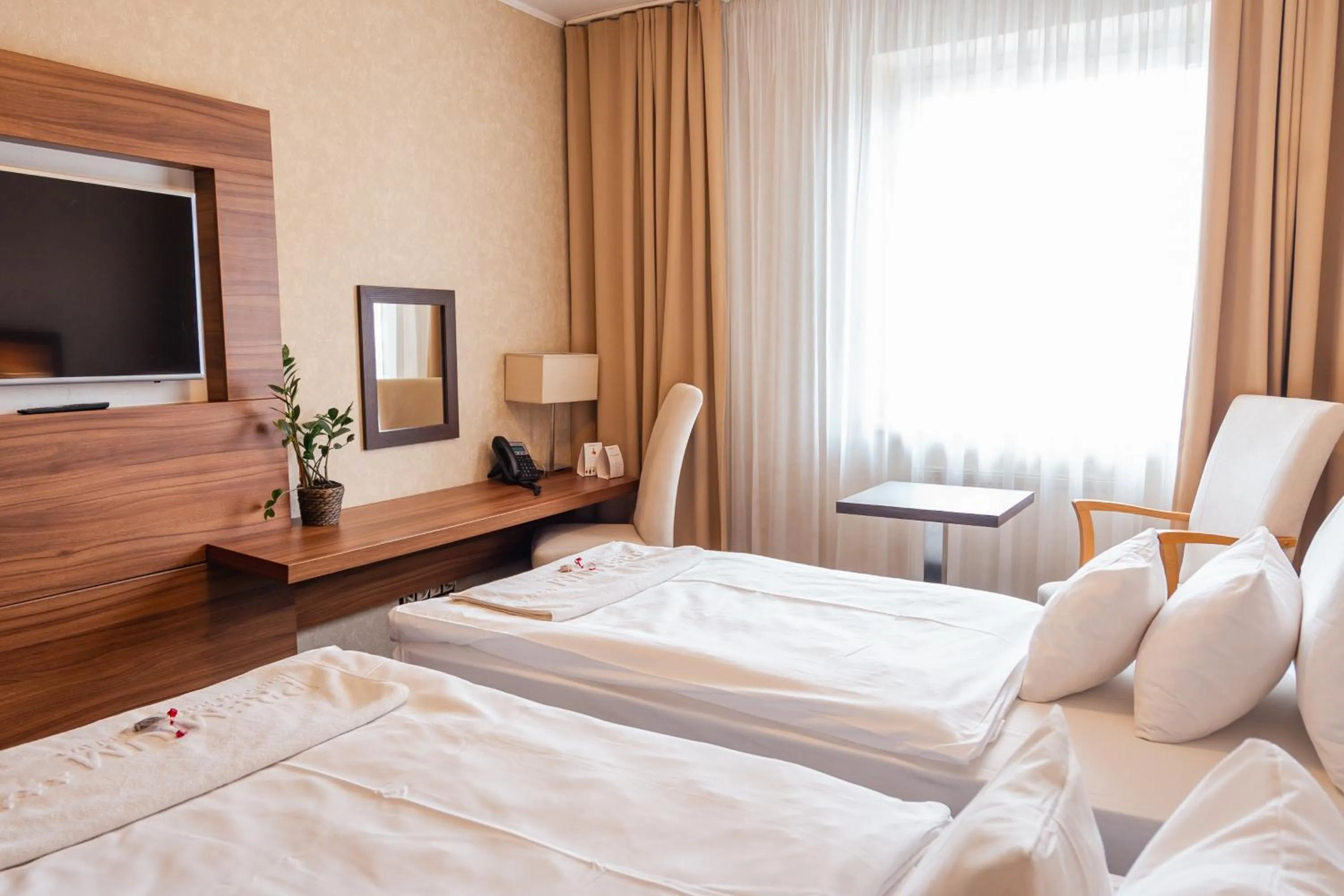 Bedroom, Bed in PREMIUM Business Hotel Bratislava
