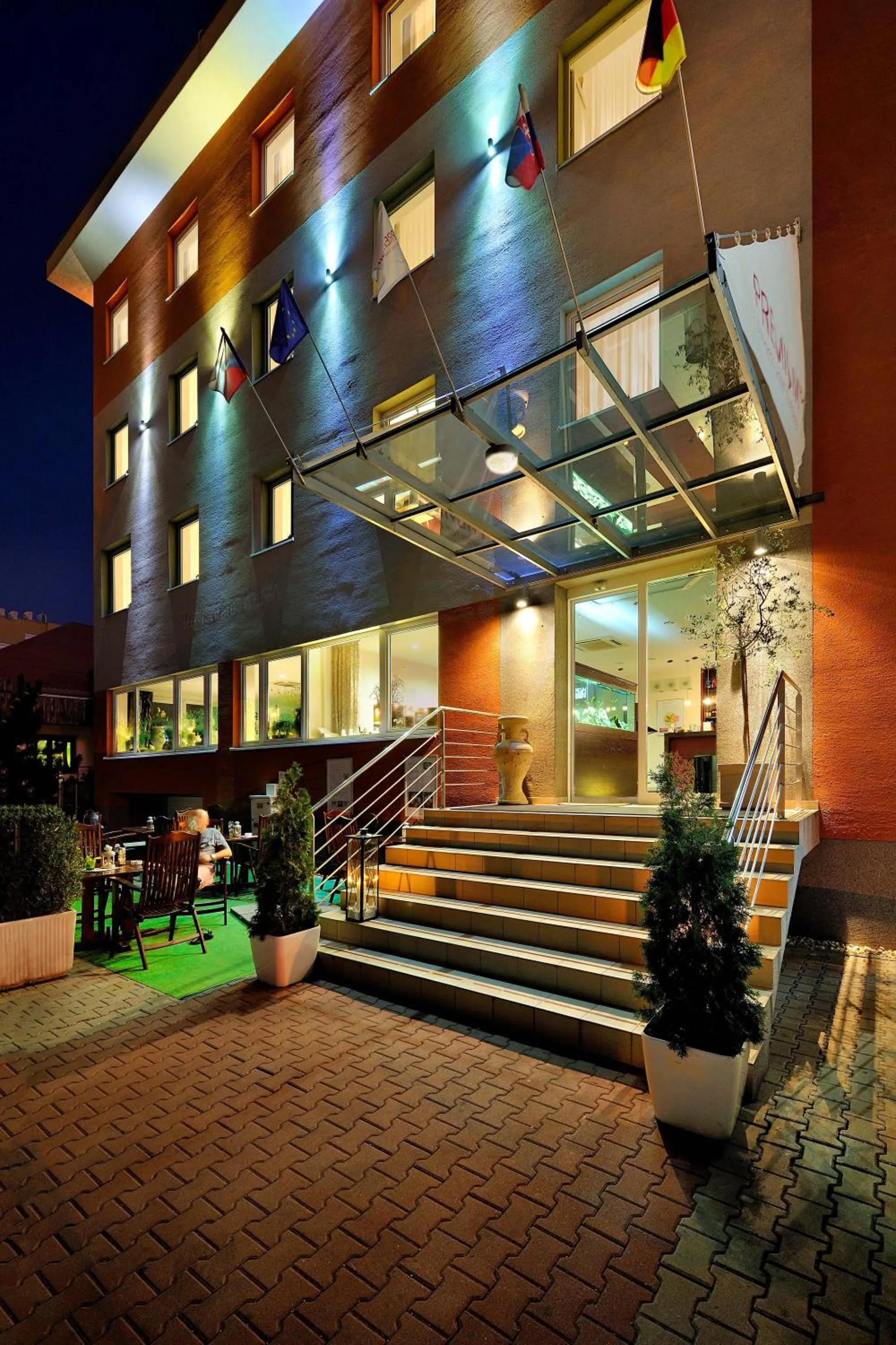 Facade/entrance in PREMIUM Business Hotel Bratislava