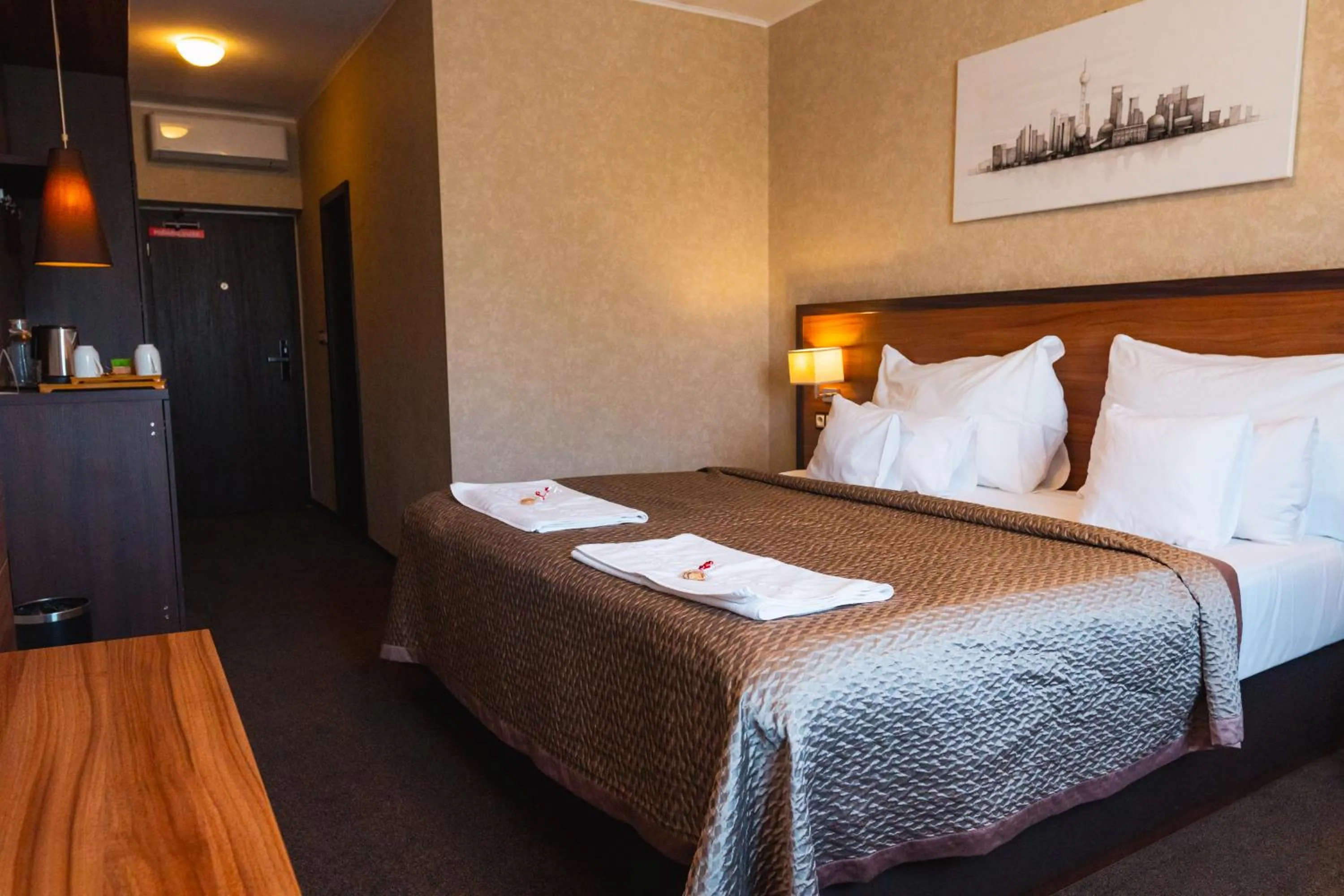 Bed in PREMIUM Business Hotel Bratislava