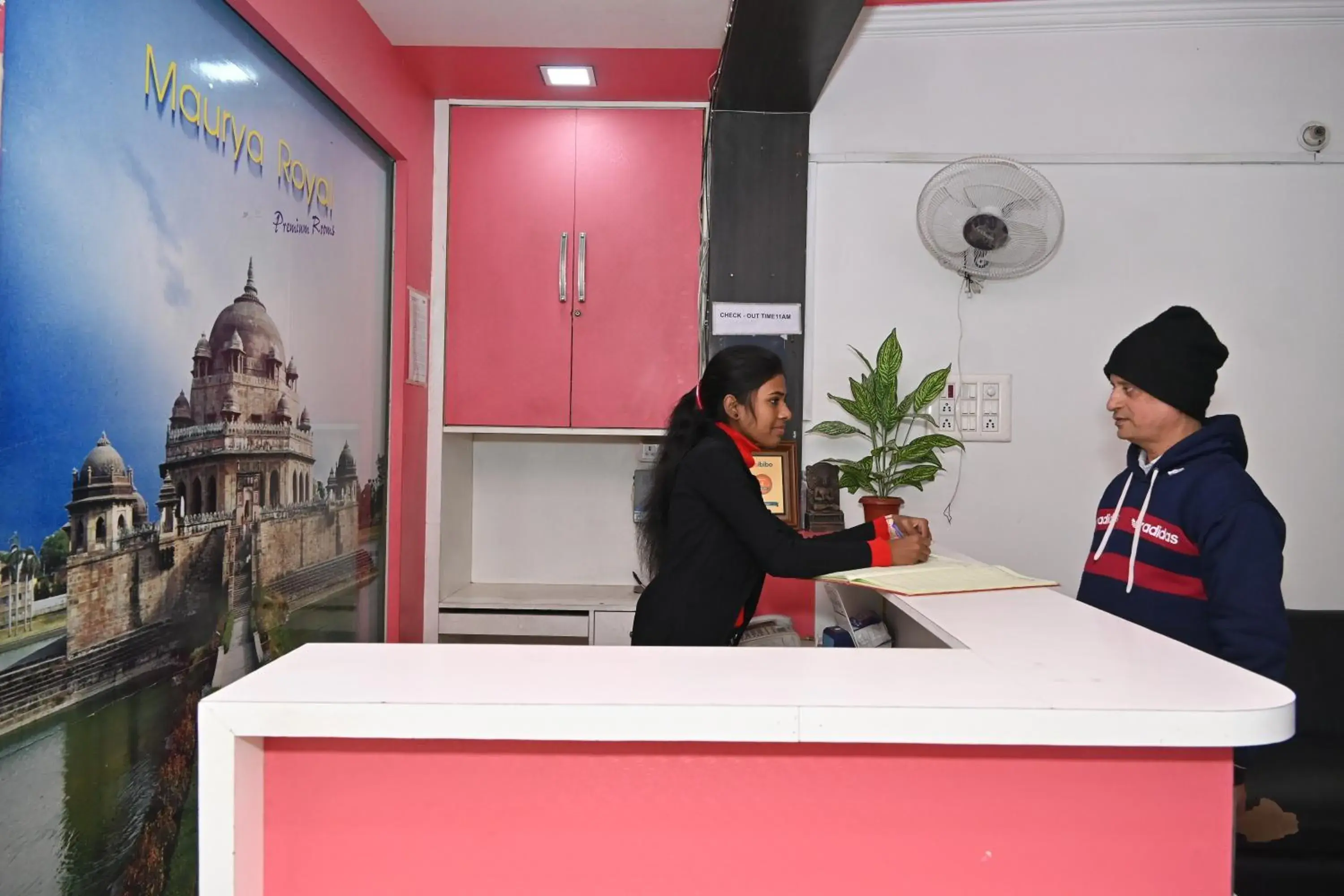 Lobby or reception in Maurya Royal Lobby or reception in Maurya Royal