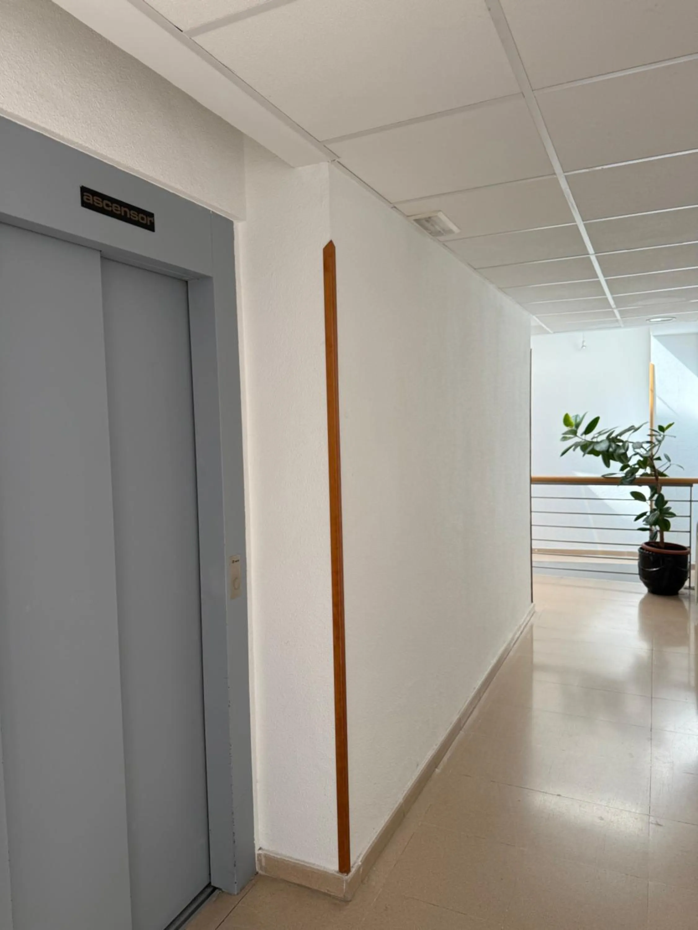 elevator in Hotel Praderón