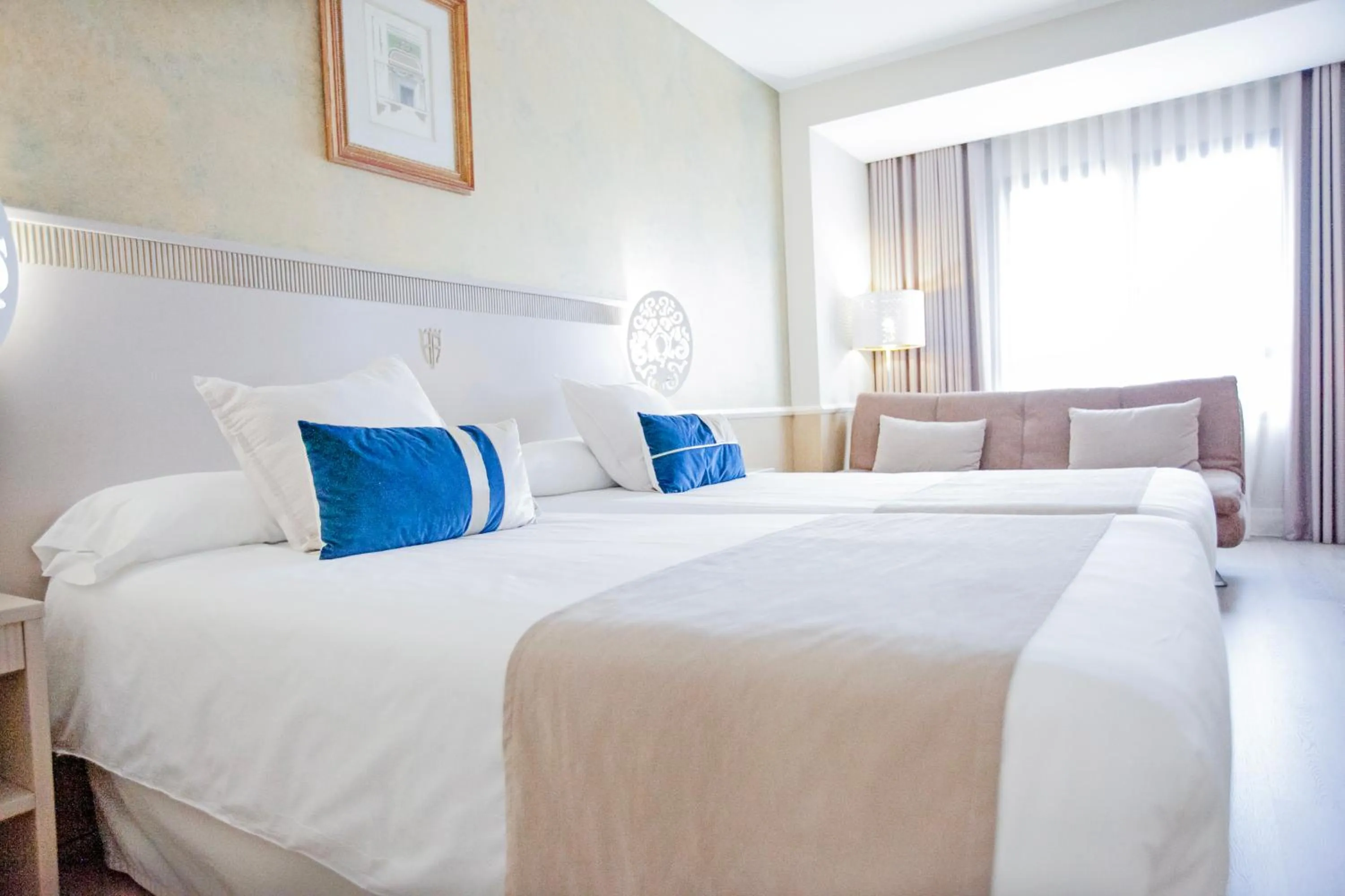 Bed in Hotel Alfonso VIII