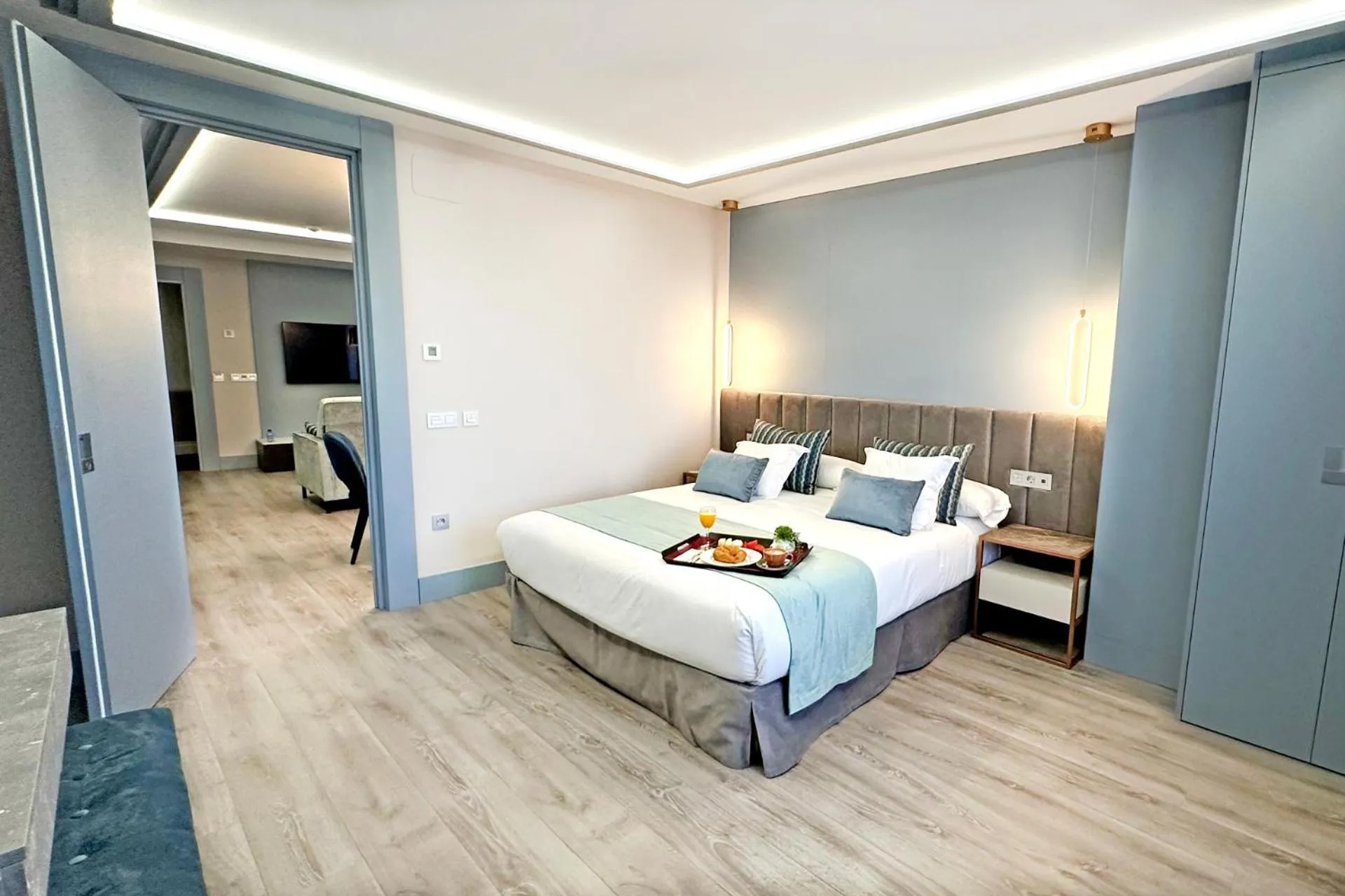 Bed in Hotel Alfonso VIII