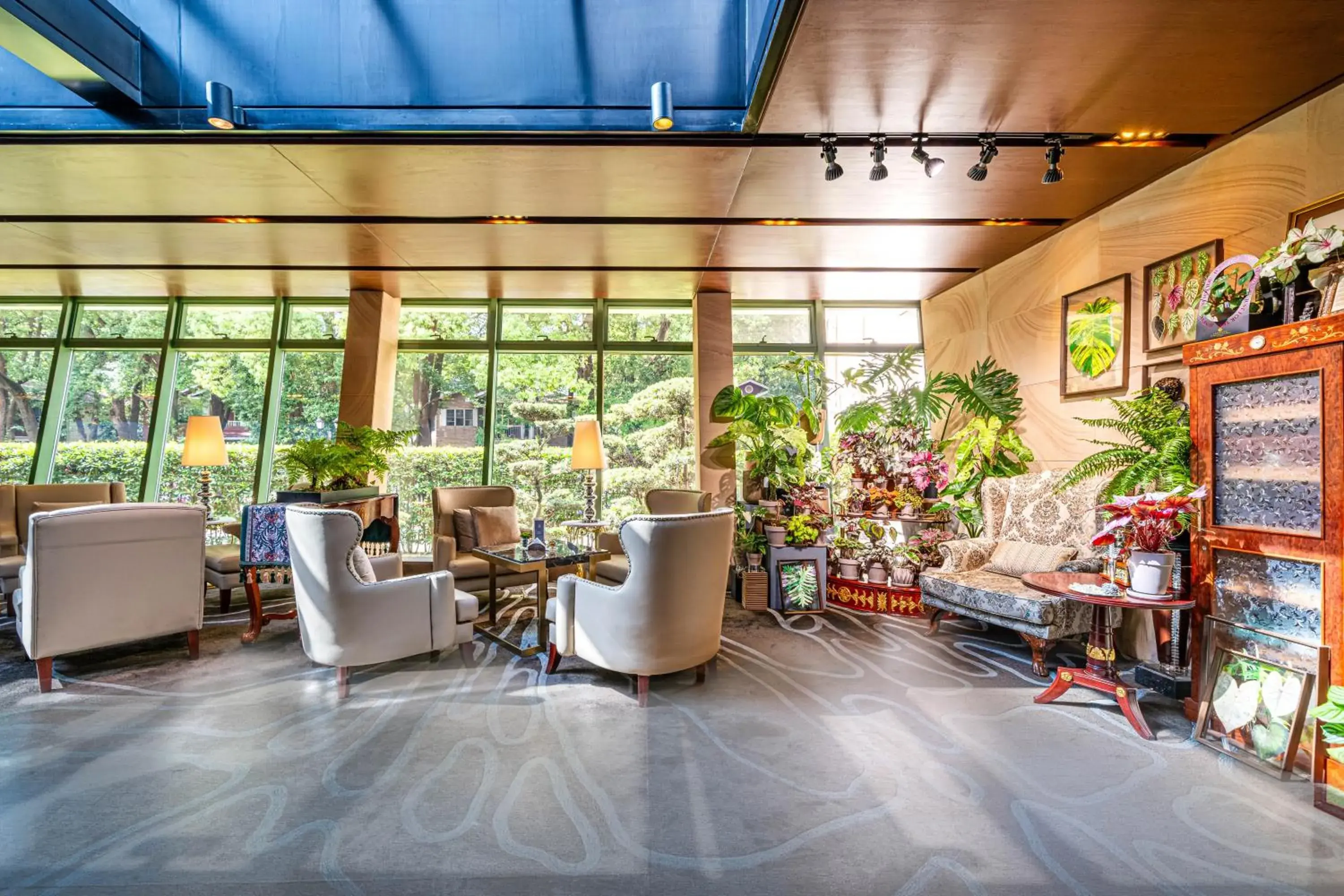 Lounge or bar in Hong Qiao State Guest House Lounge or bar in Hong Qiao State Guest House