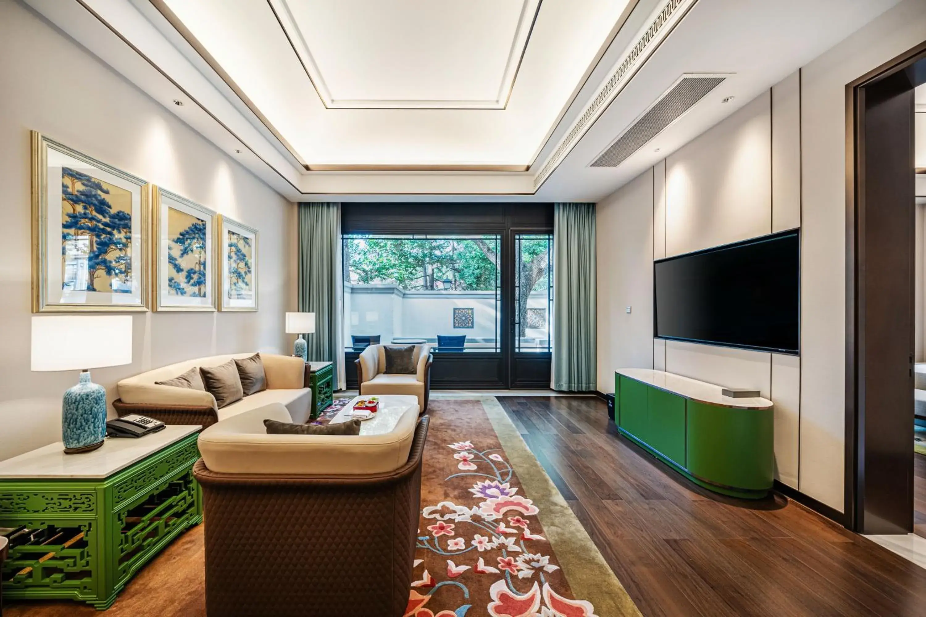 Living room in Hong Qiao State Guest House Living room in Hong Qiao State Guest House