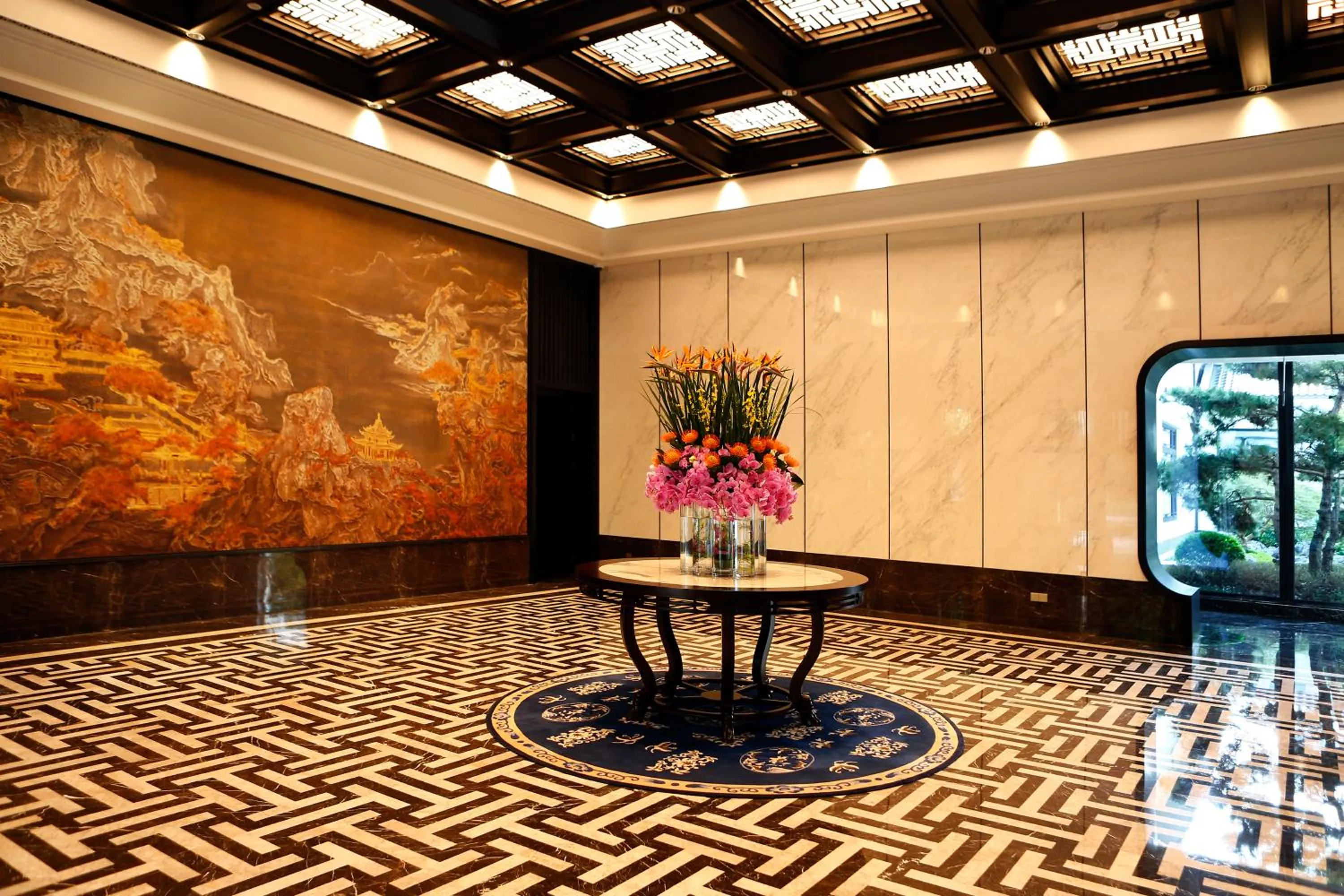 Lobby or reception in Hong Qiao State Guest House