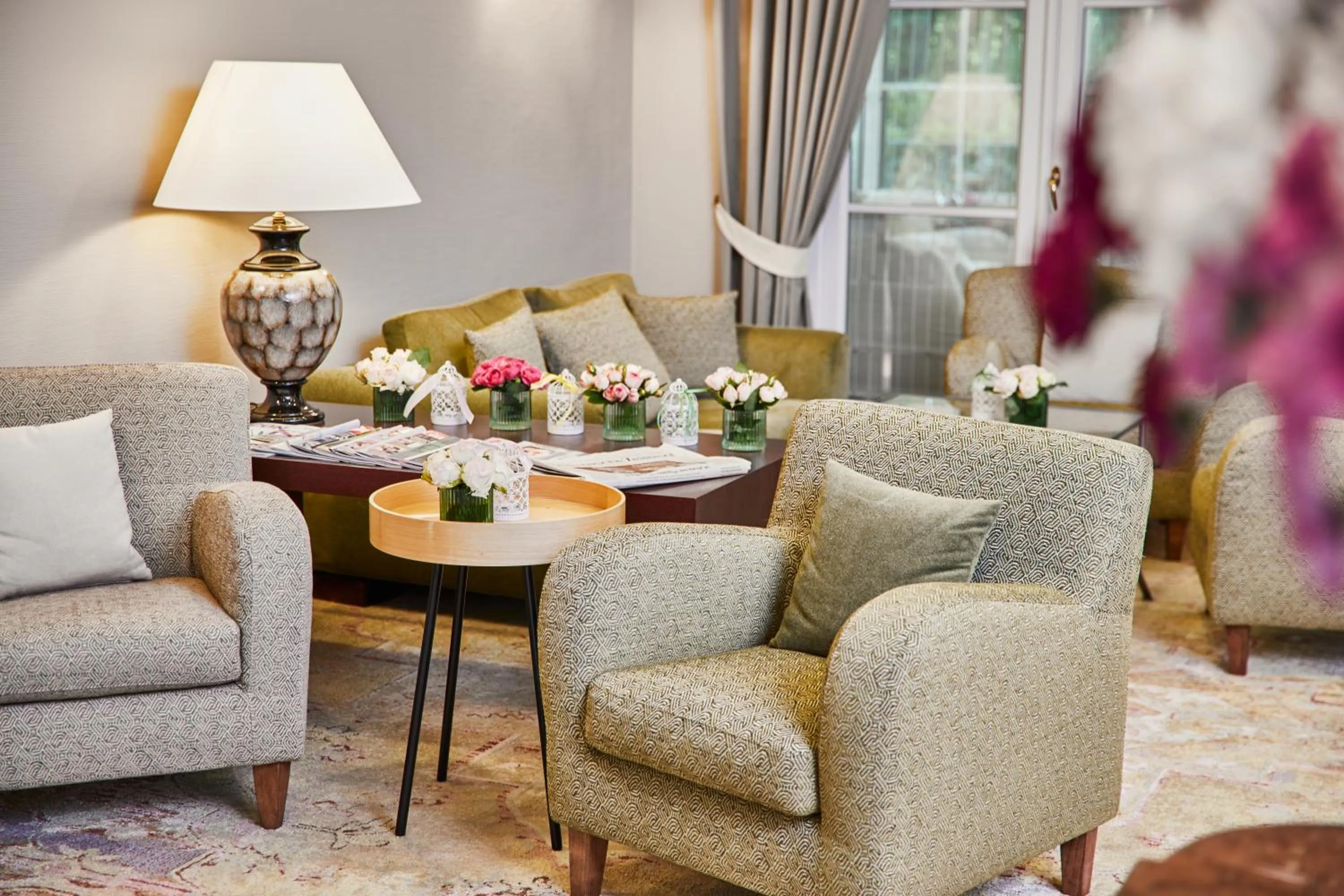 Lobby or reception in Hotel Freisinger Hof