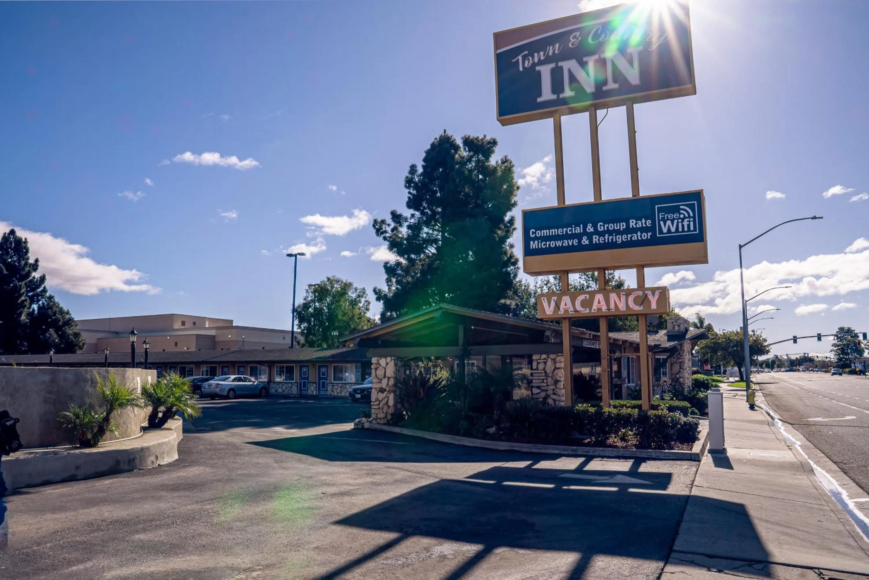 Property building in Town and Country Inn
