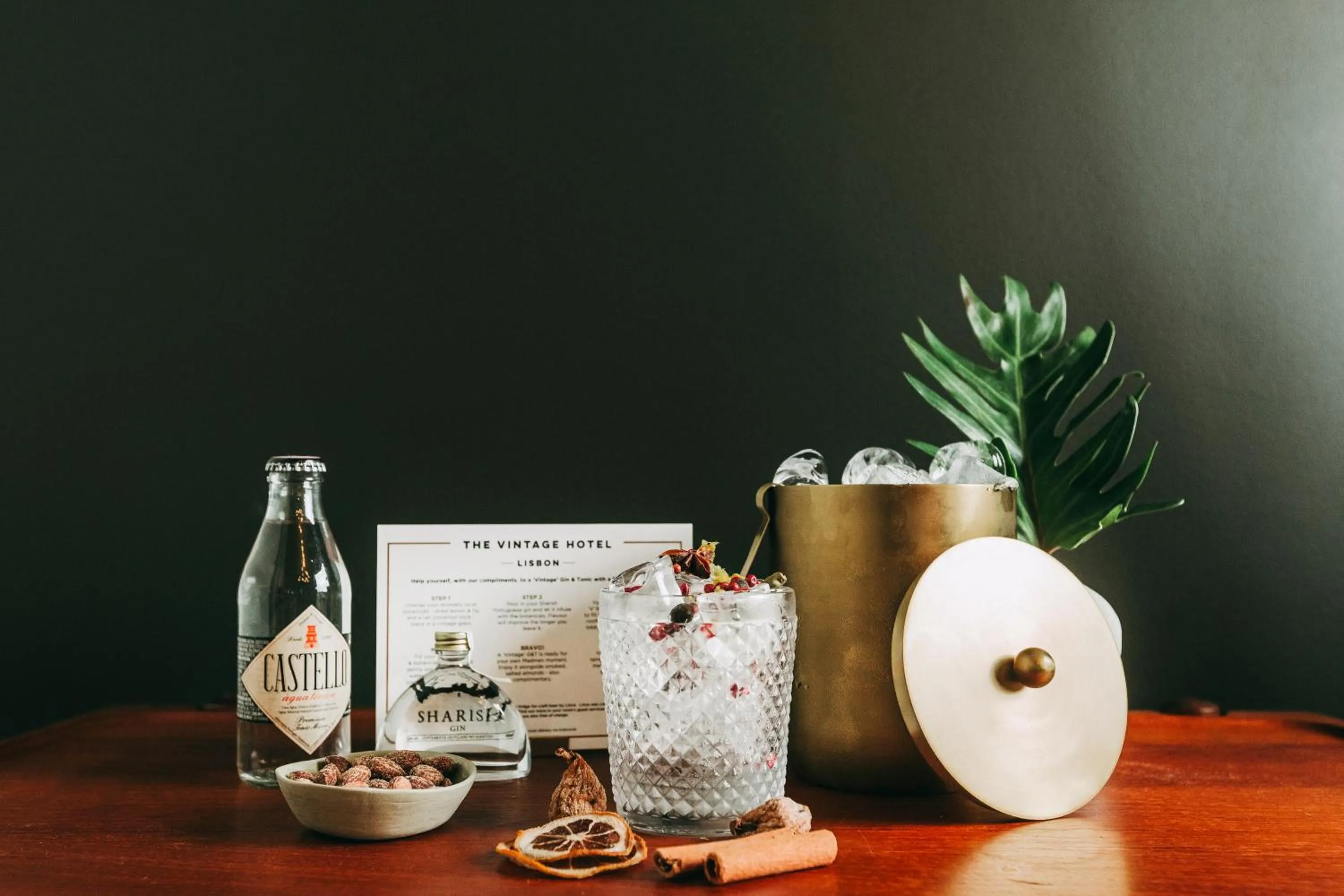 Drinks in The Vintage Hotel & Spa Lisbon