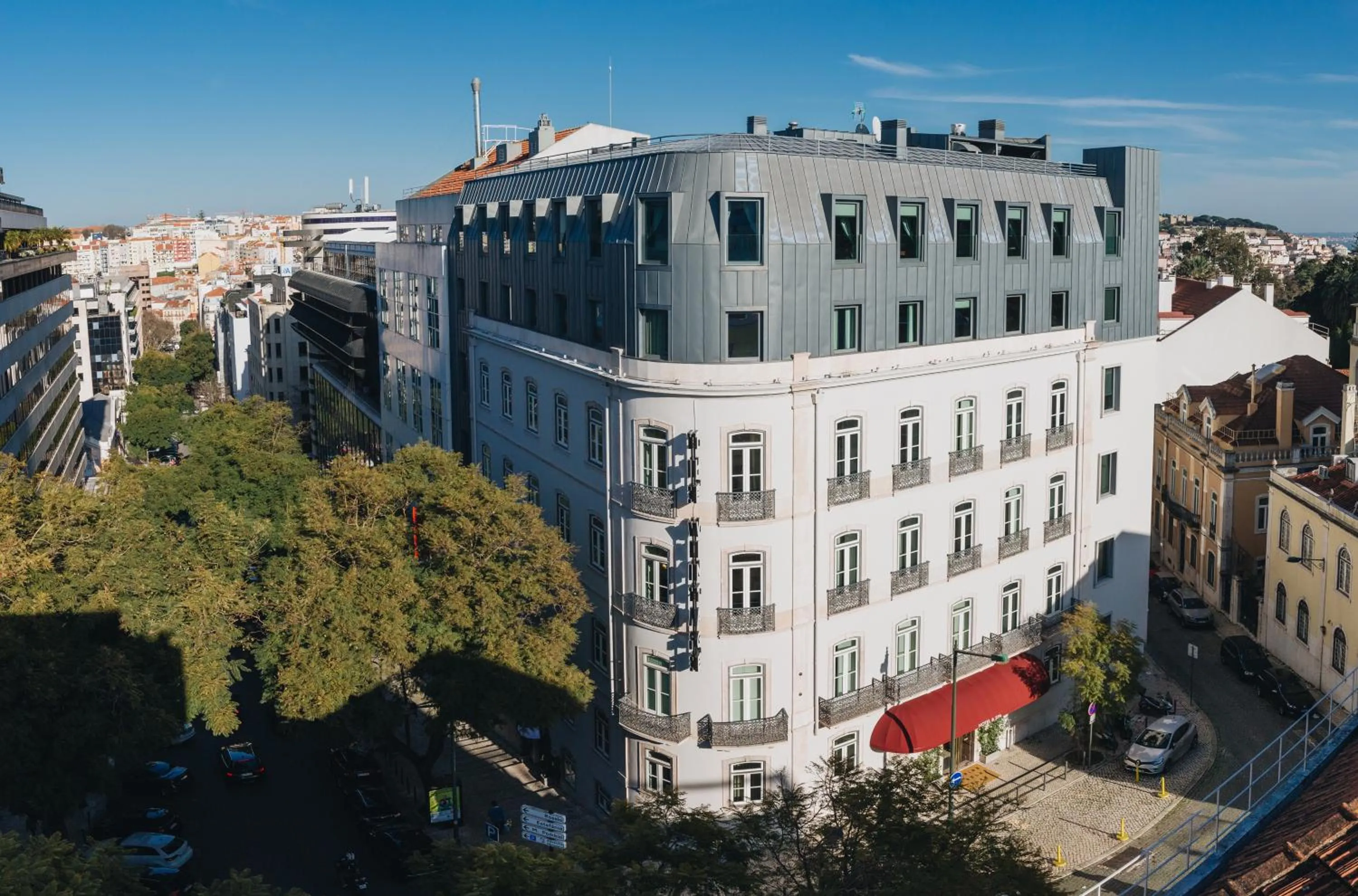 Property building in The Vintage Hotel & Spa Lisbon