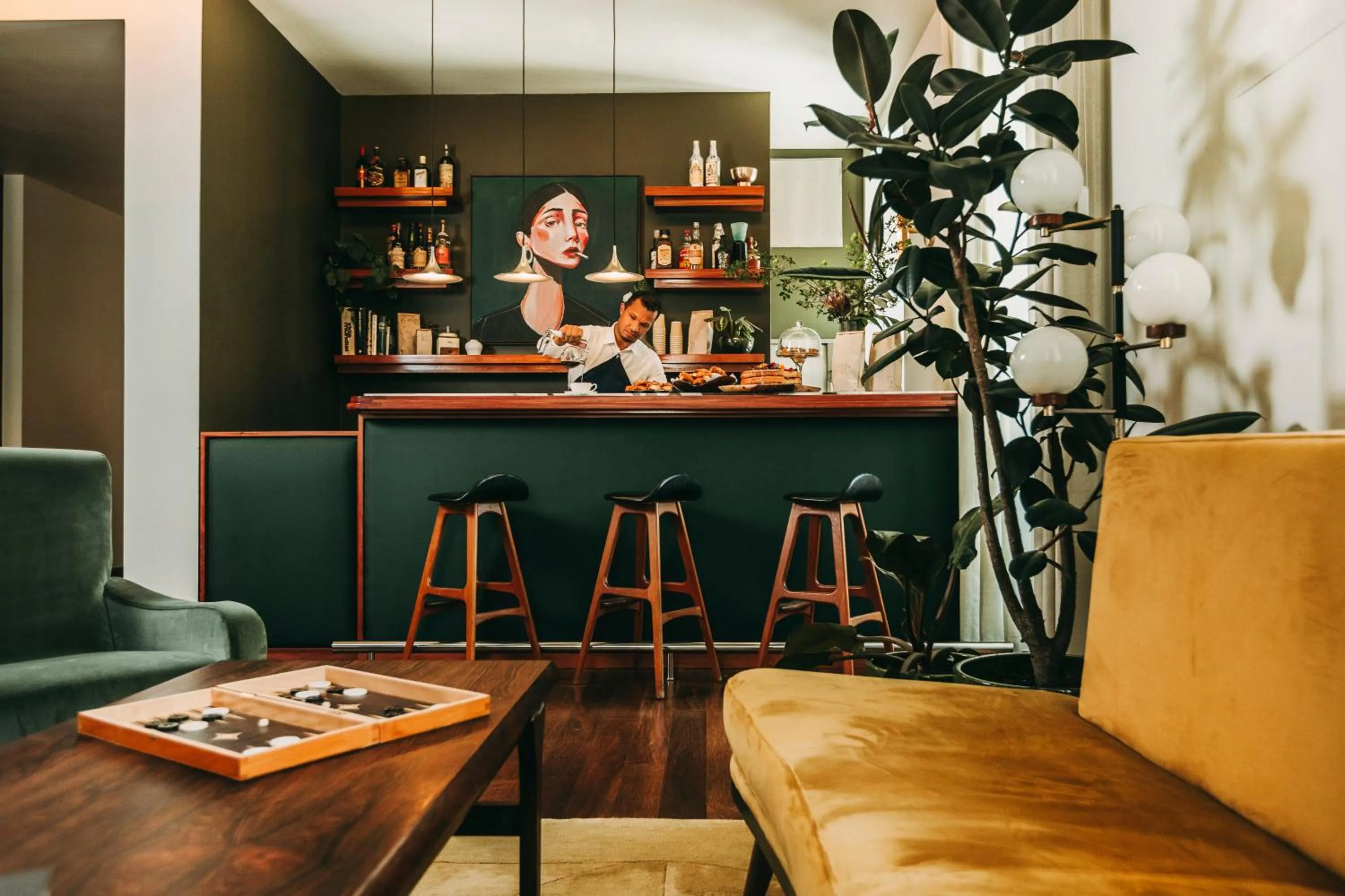 Lounge or bar in The Vintage Hotel & Spa Lisbon