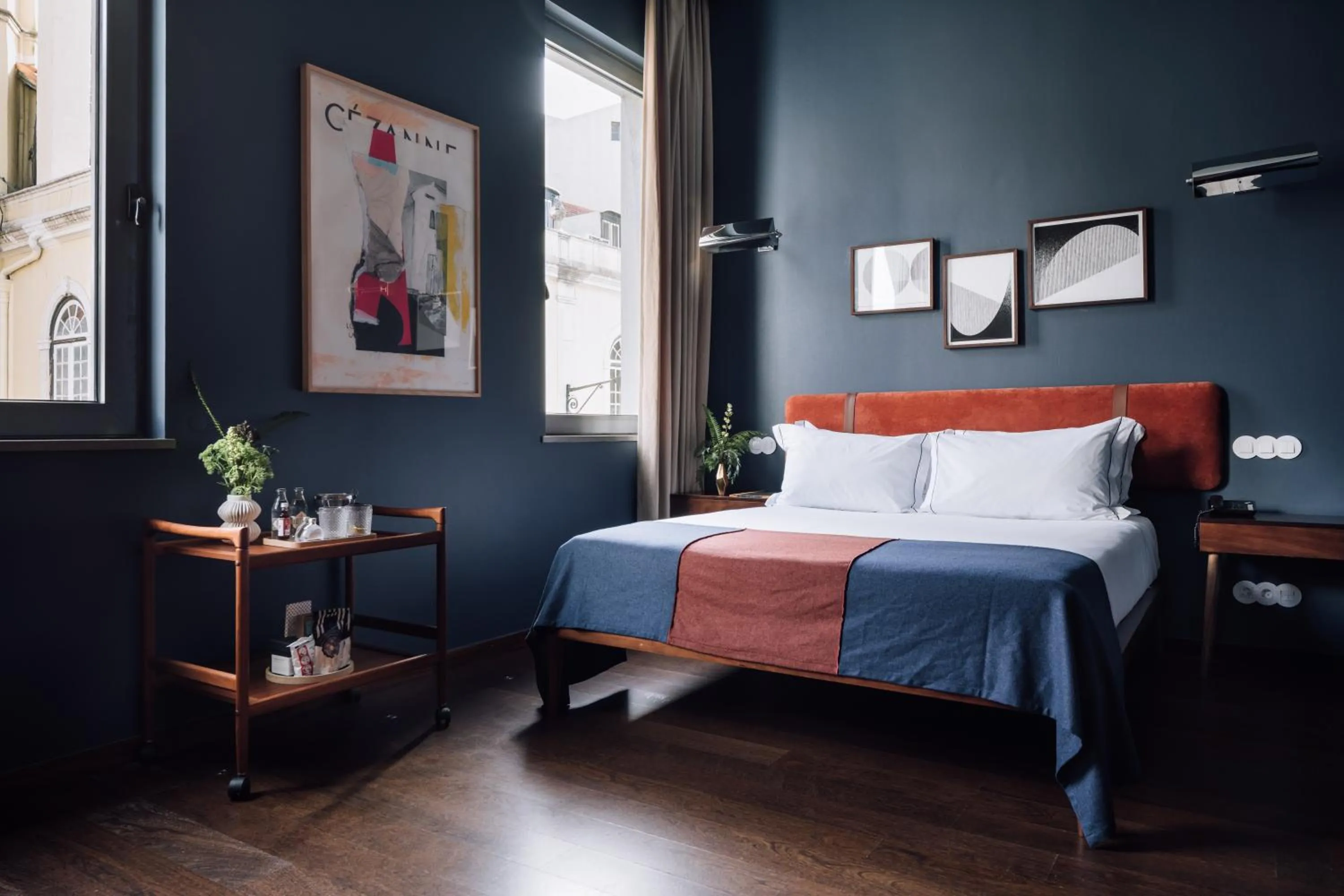 Bed in The Vintage Hotel & Spa Lisbon