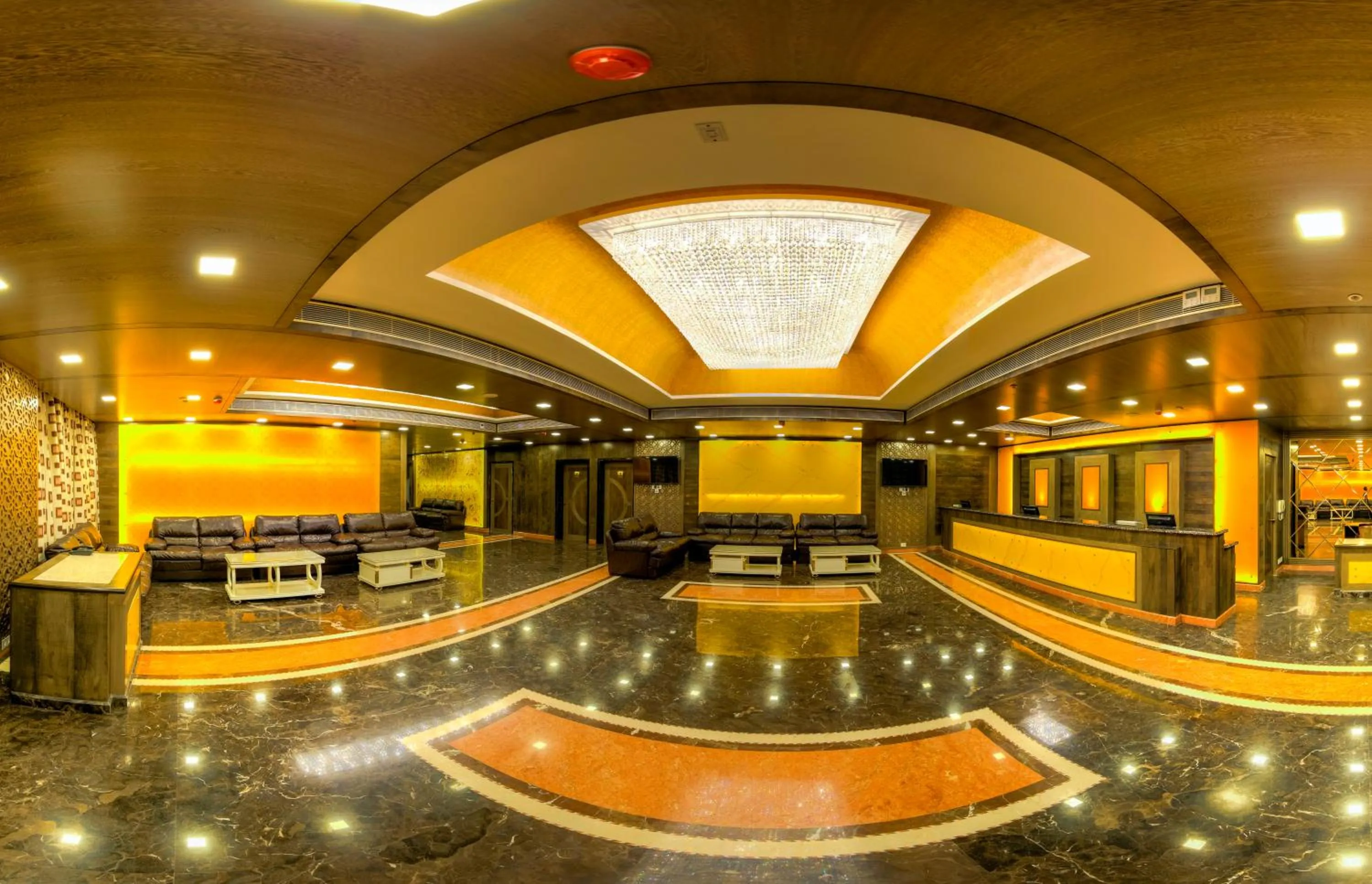 Lobby or reception in Hotel Benzz Park Vellore