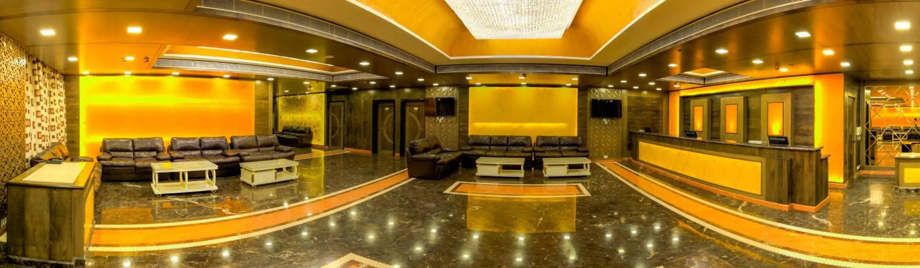 Lobby or reception in Hotel Benzz Park Vellore Lobby or reception in Hotel Benzz Park Vellore