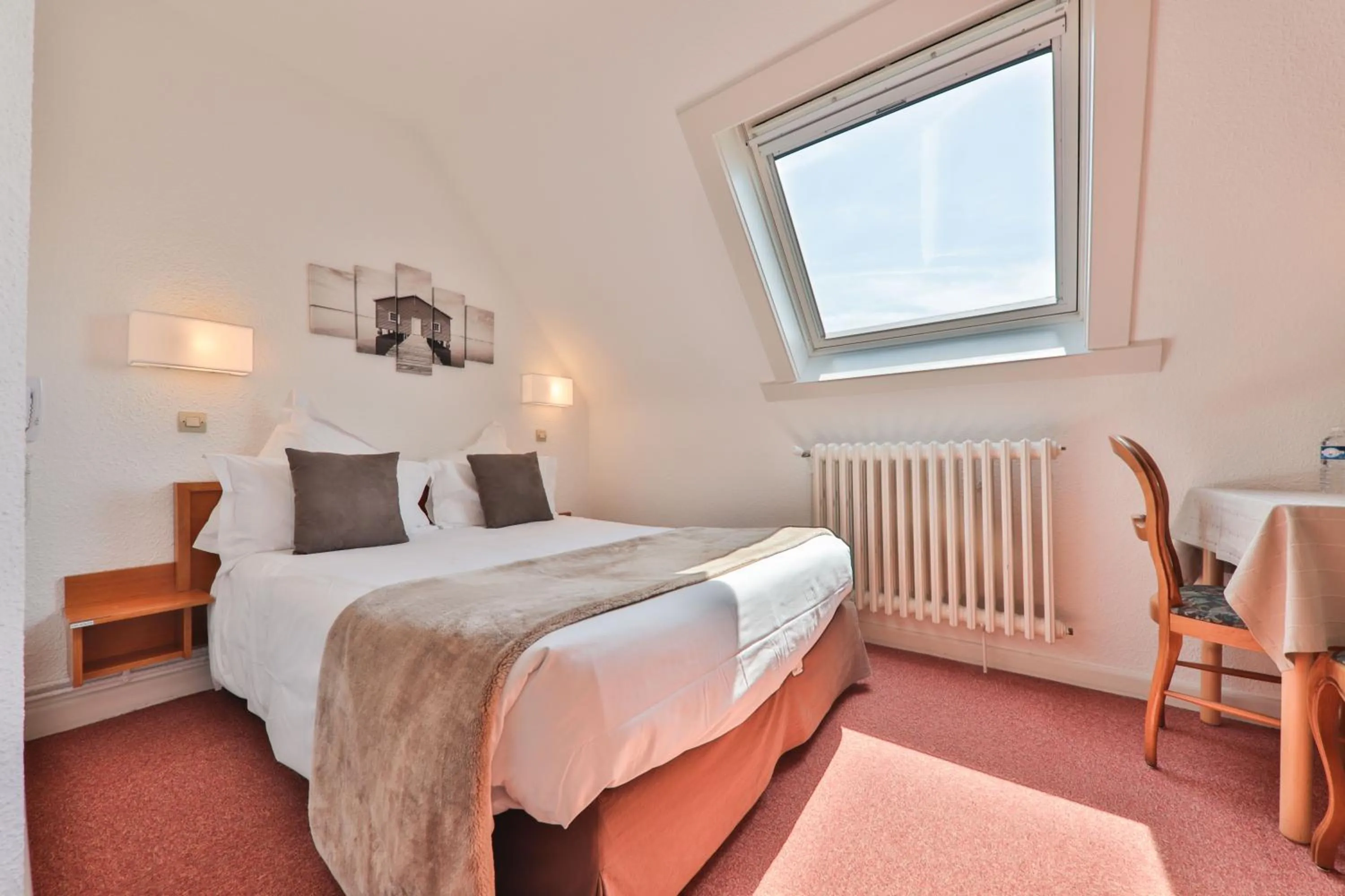 Bed in Hôtel Deybach