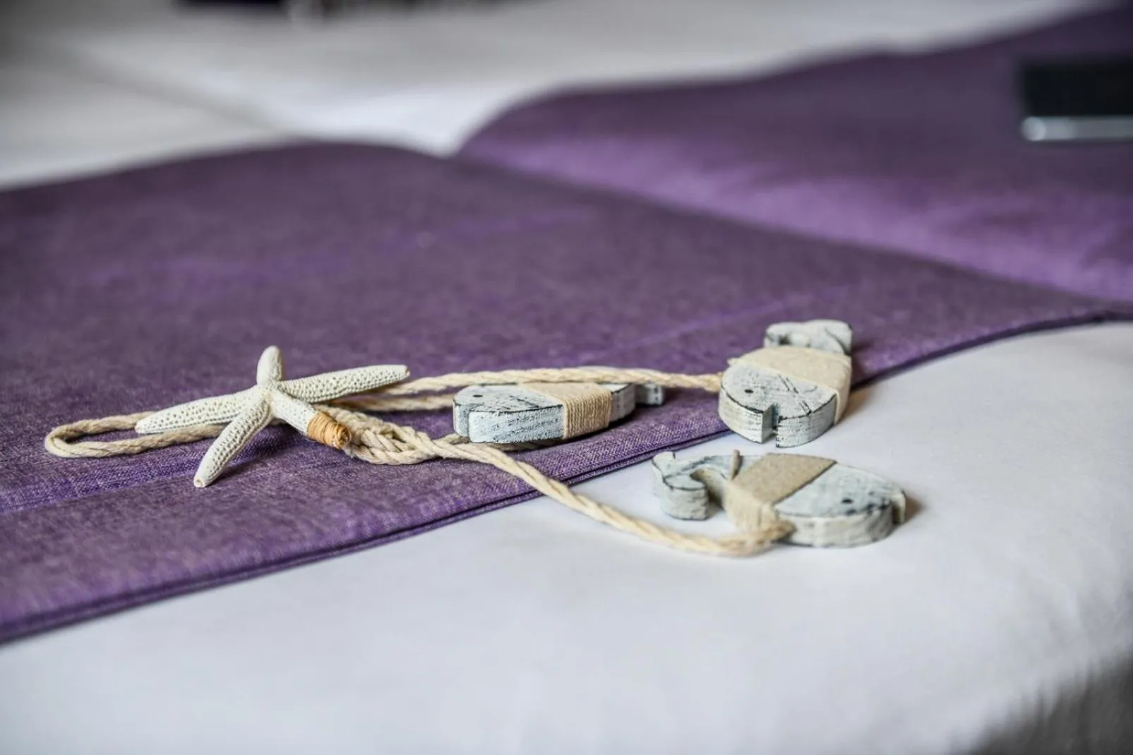 Bed in Logis Hotel de France