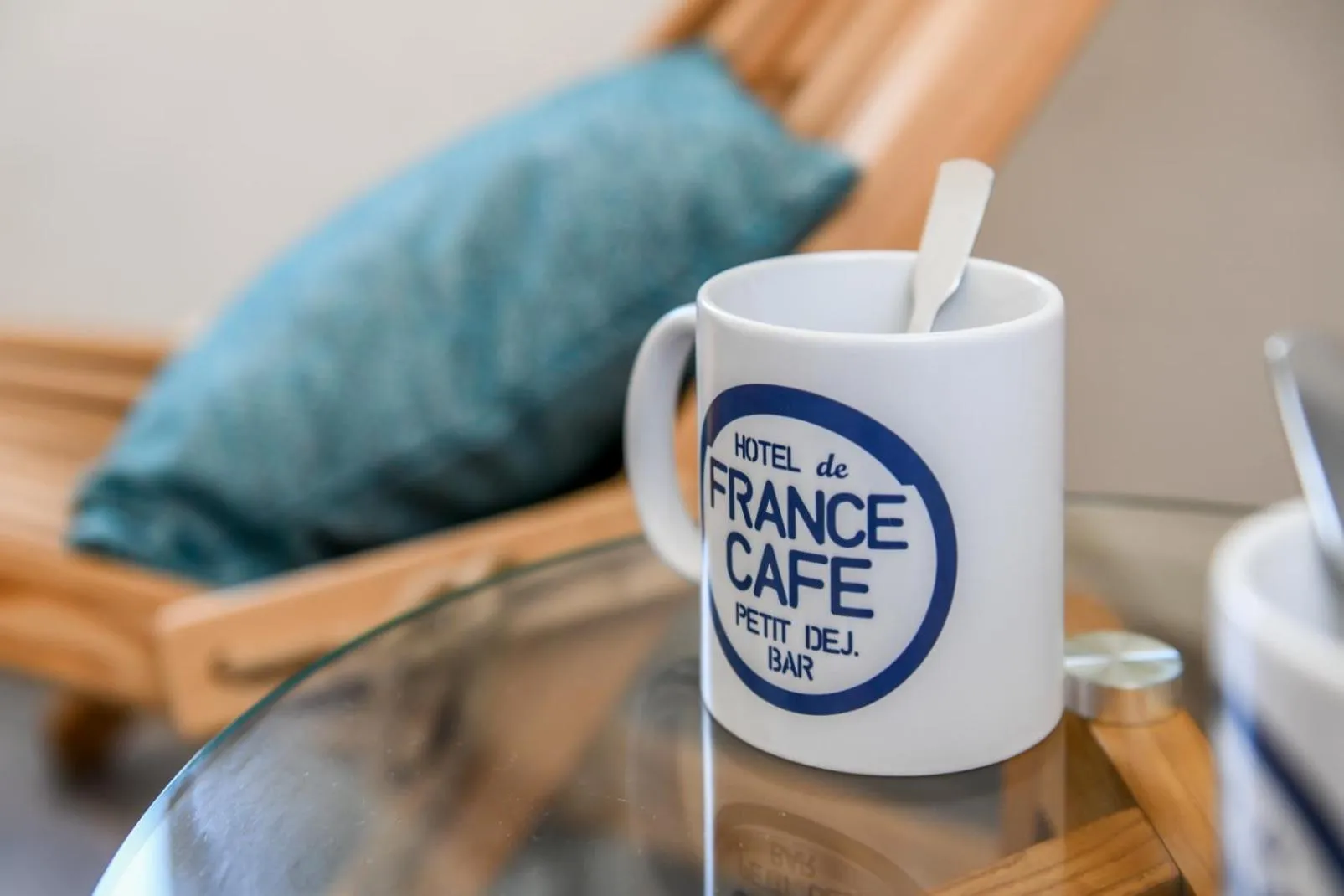 Decorative detail in Logis Hotel de France