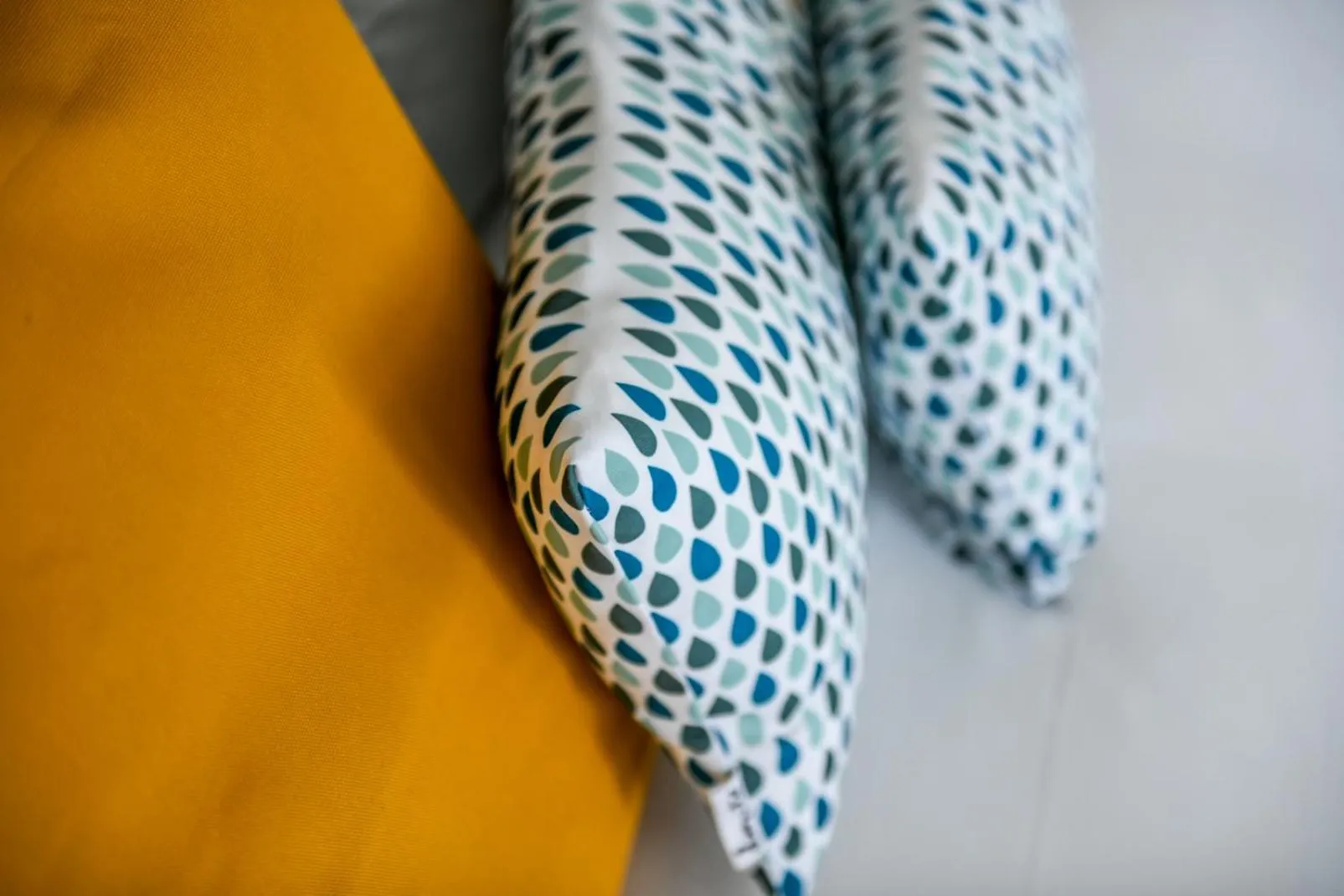 Bed in Logis Hotel de France