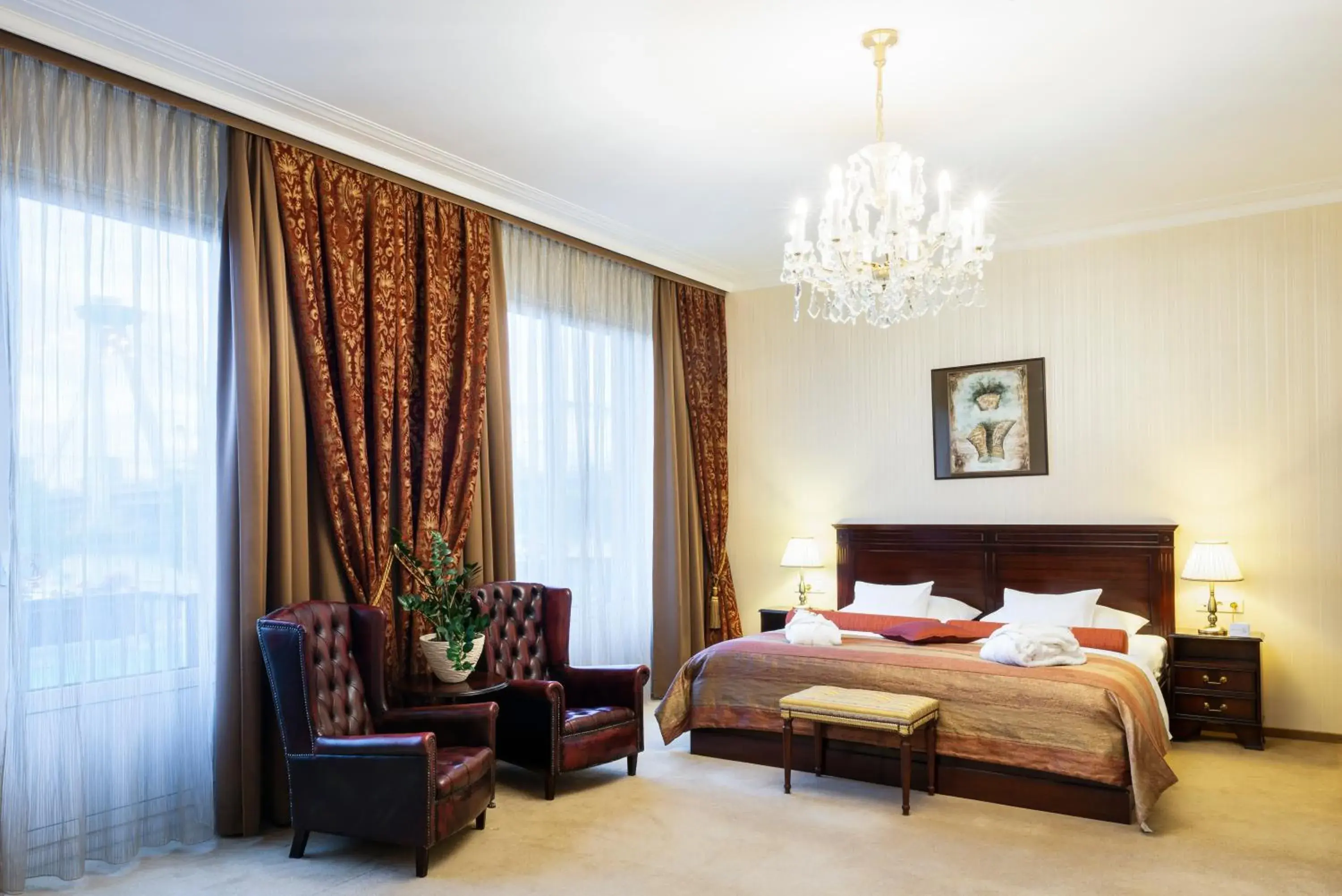 Bed in Hotel Devín Bed in Hotel Devín