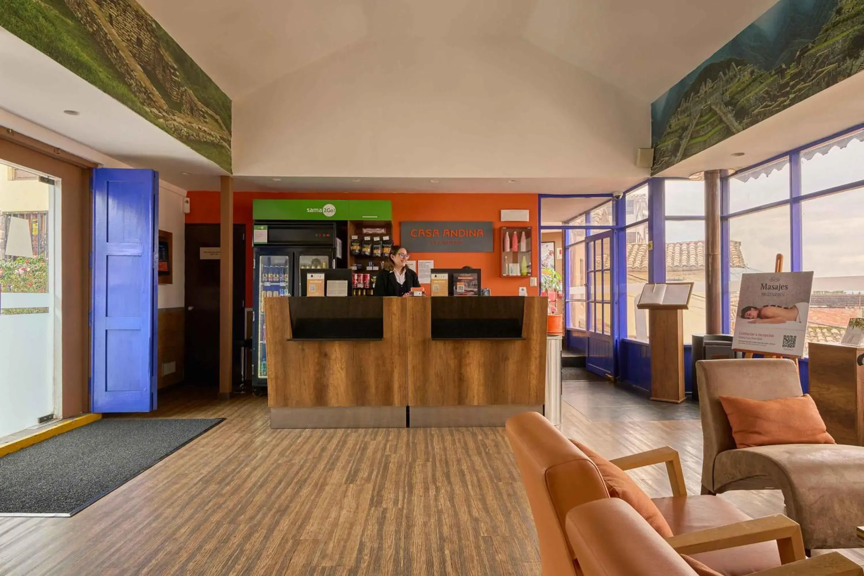 Lobby or reception in Casa Andina Standard Cusco San Blas Lobby or reception in Casa Andina Standard Cusco San Blas