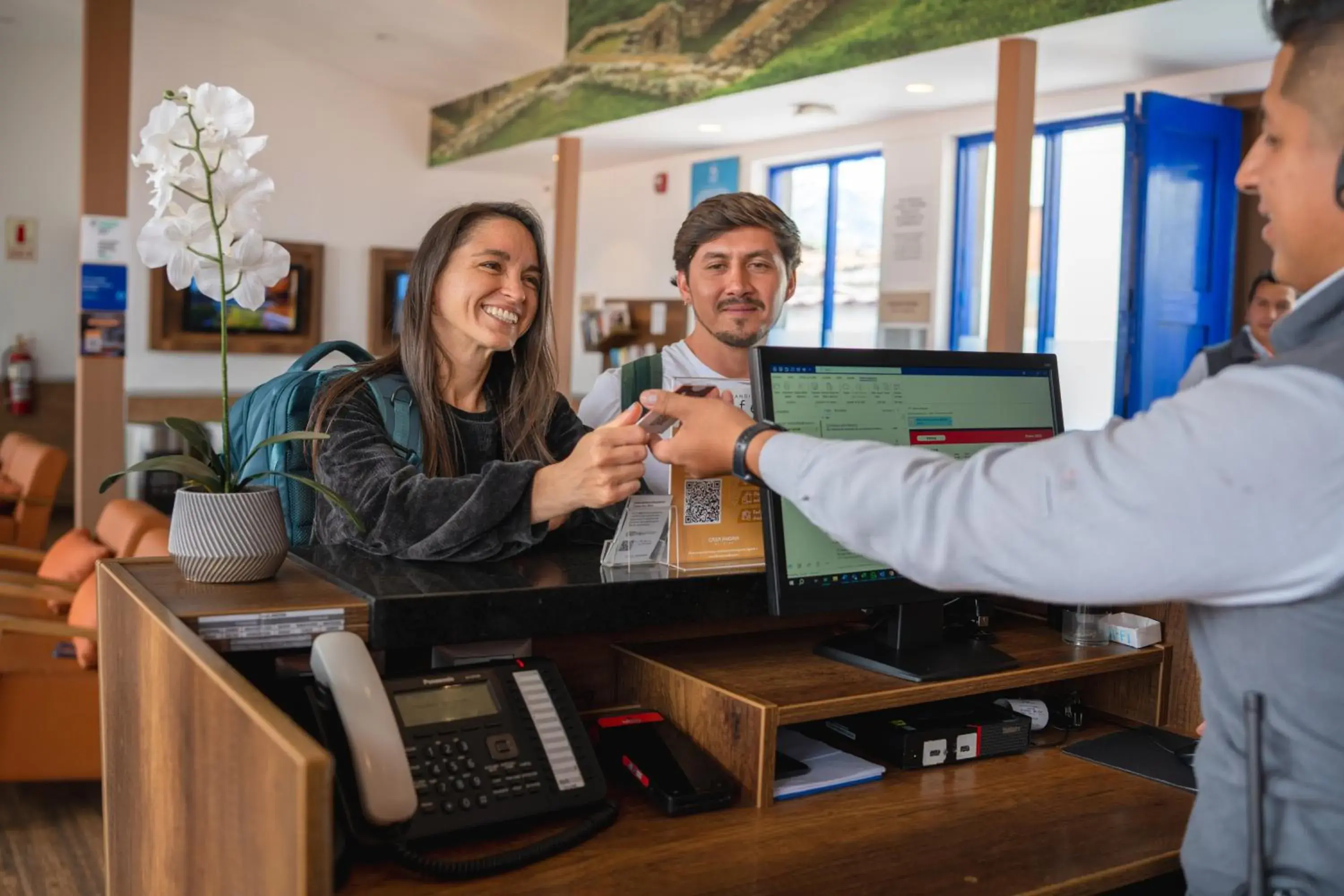 Lobby or reception in Casa Andina Standard Cusco San Blas Lobby or reception in Casa Andina Standard Cusco San Blas