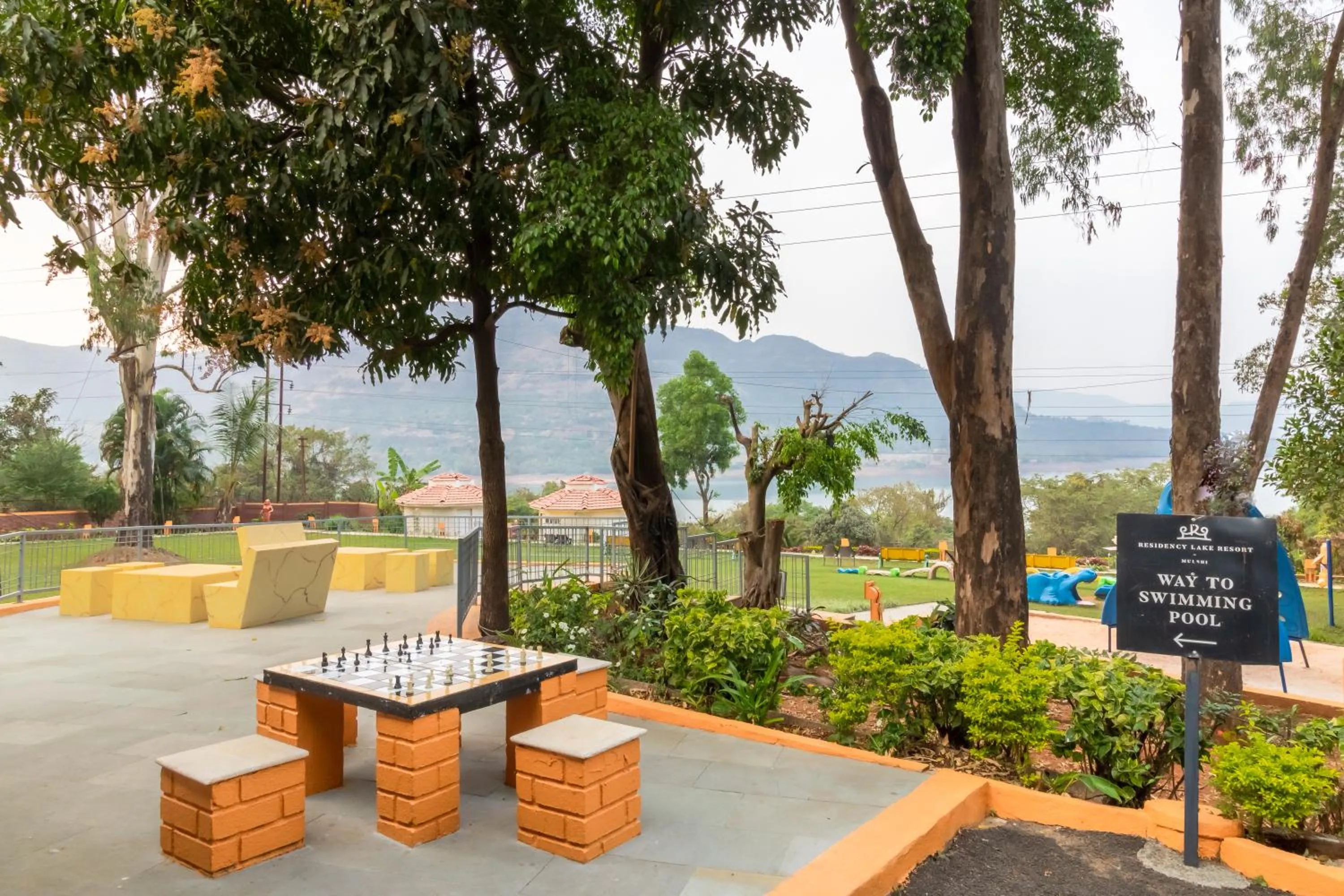 Children play ground in Residency Lake Resort & Spa