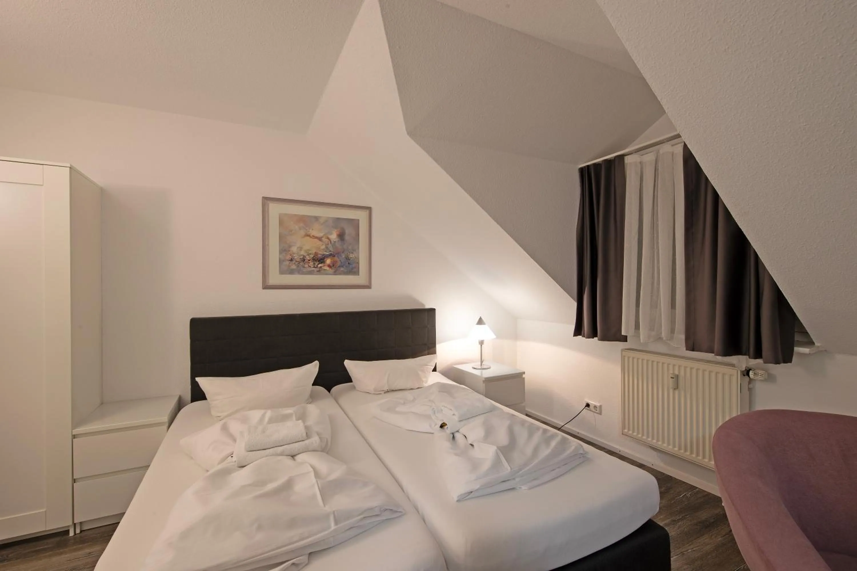 Bed in Hotel Scheffelhof