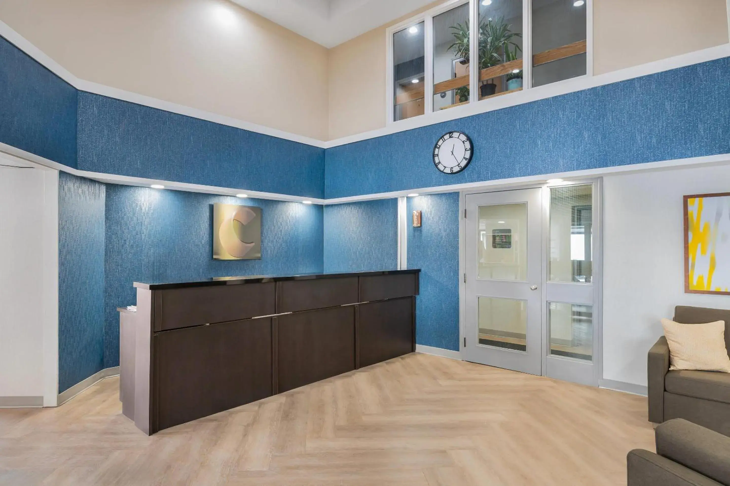 Lobby or reception in Comfort Inn Lobby or reception in Comfort Inn