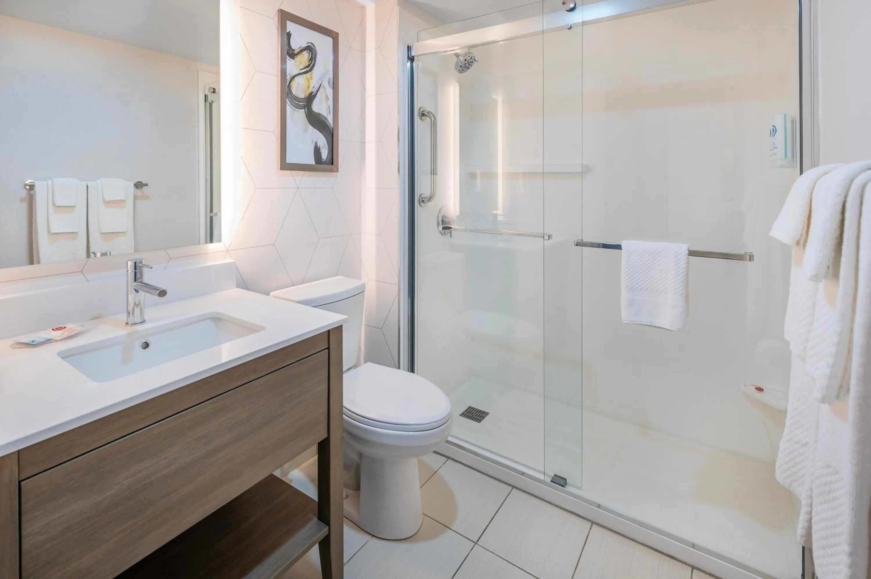 Shower in Comfort Inn