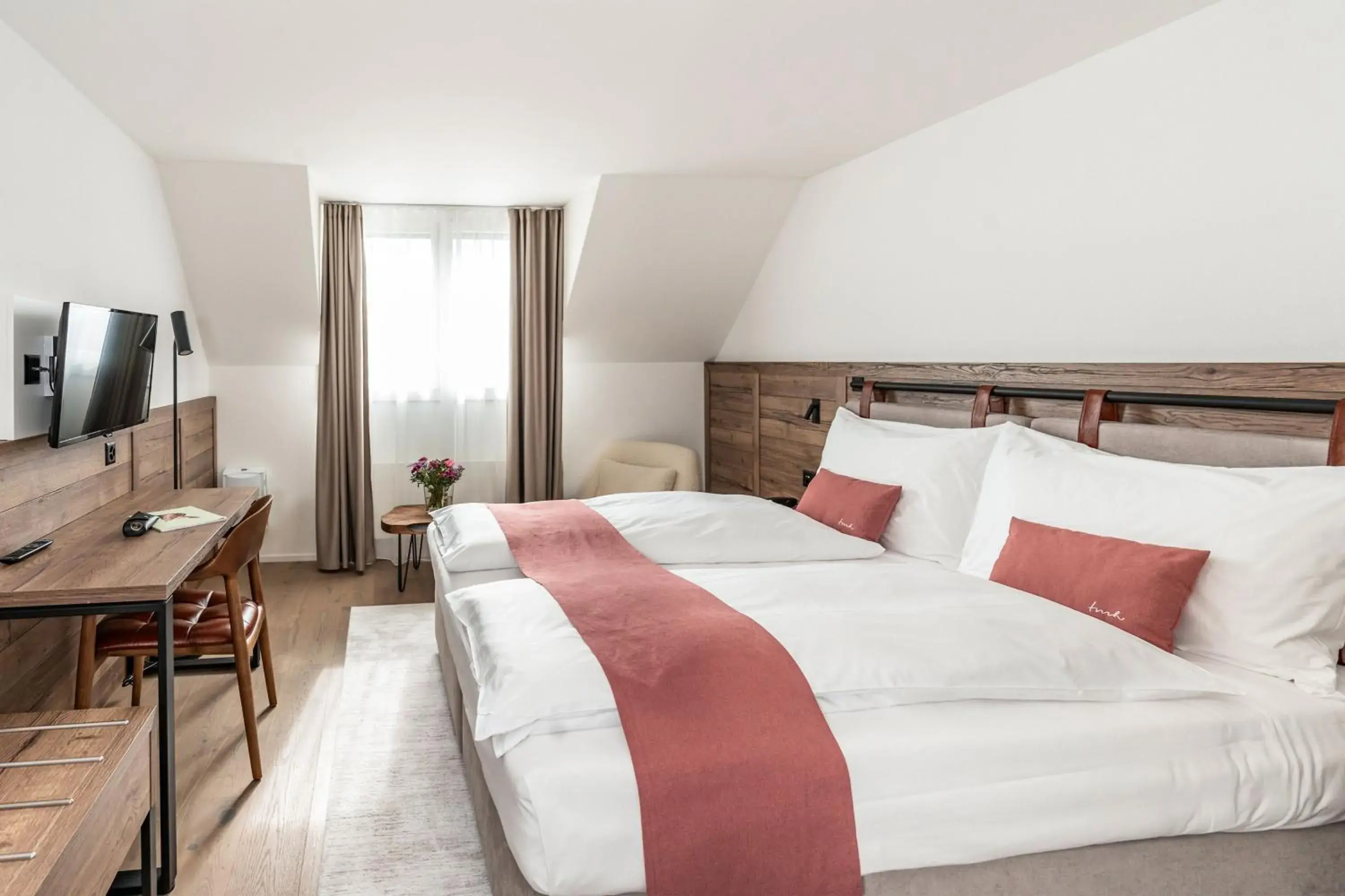 Bed in Tailormade Hotel KRONE Sarnen Bed in Tailormade Hotel KRONE Sarnen