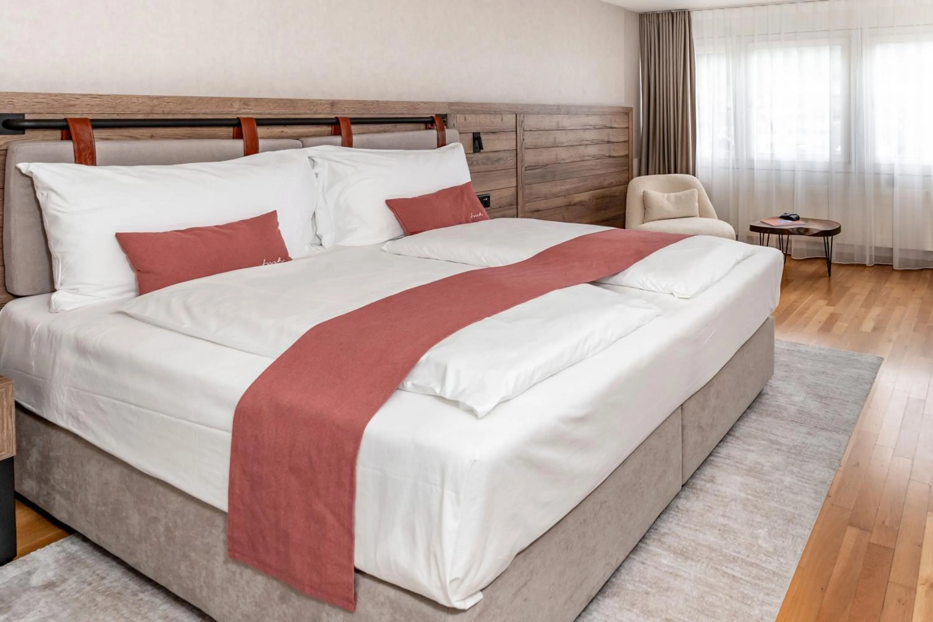 Bed in Tailormade Hotel KRONE Sarnen