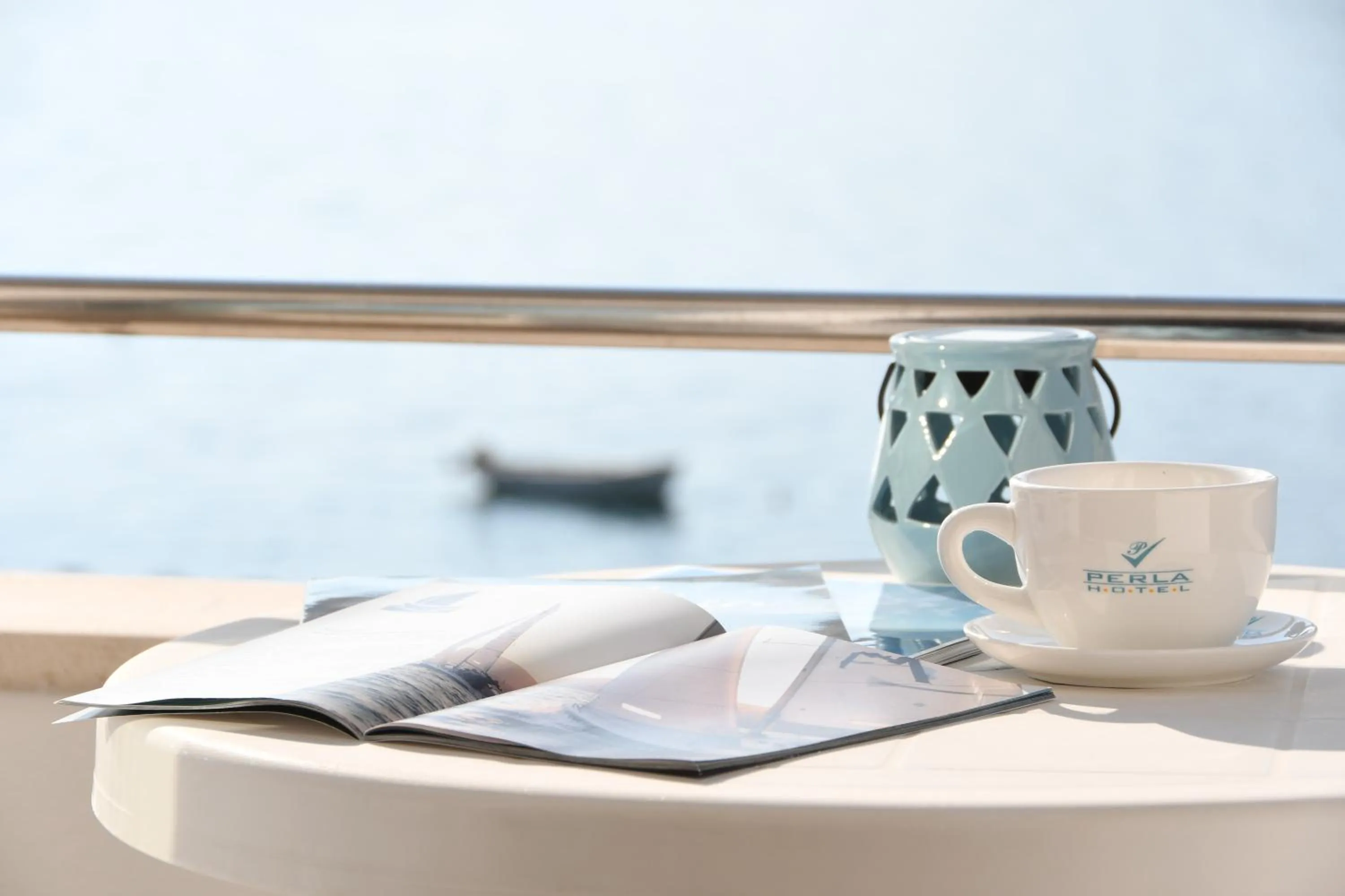 Balcony/Terrace in Hotel Perla